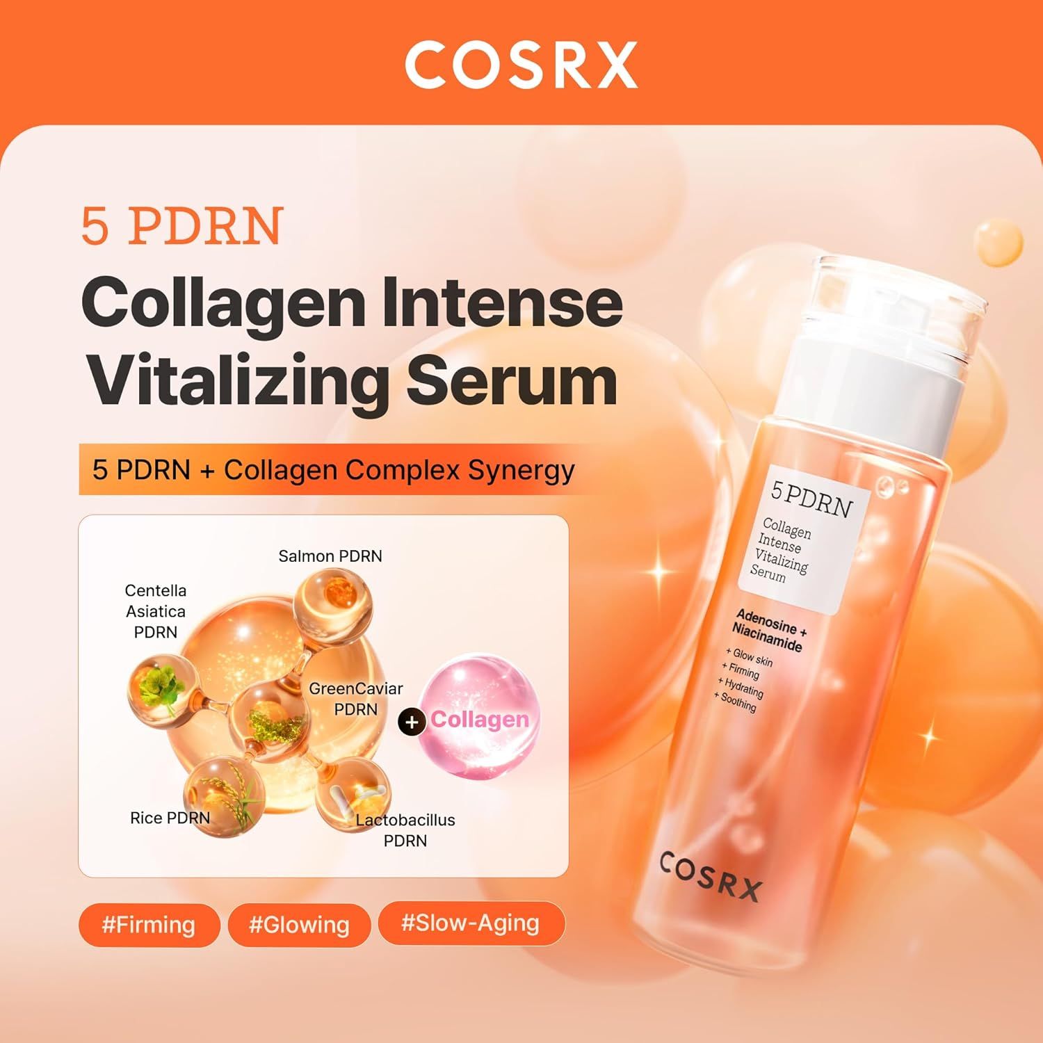 COSRX 5 PDRN Collagen Intense Vitalizing Serum