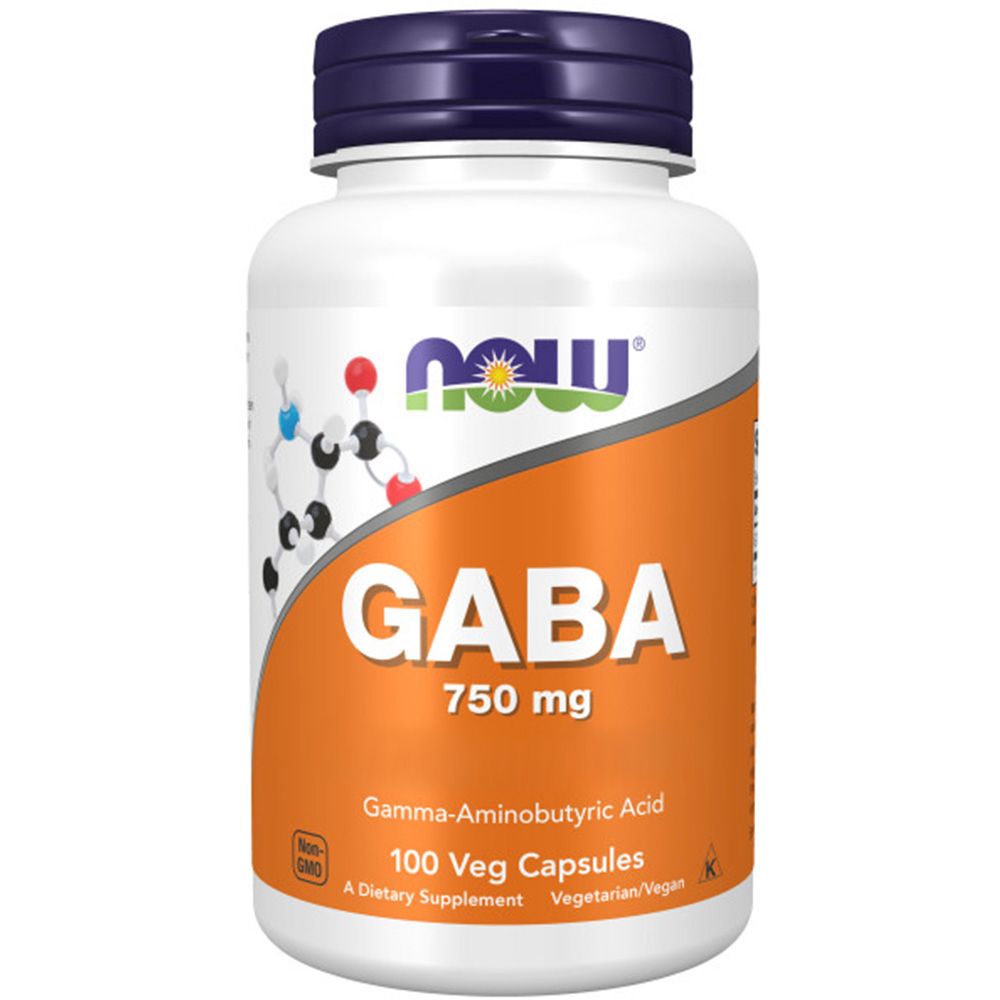 Now Foods, GABA, 750mg