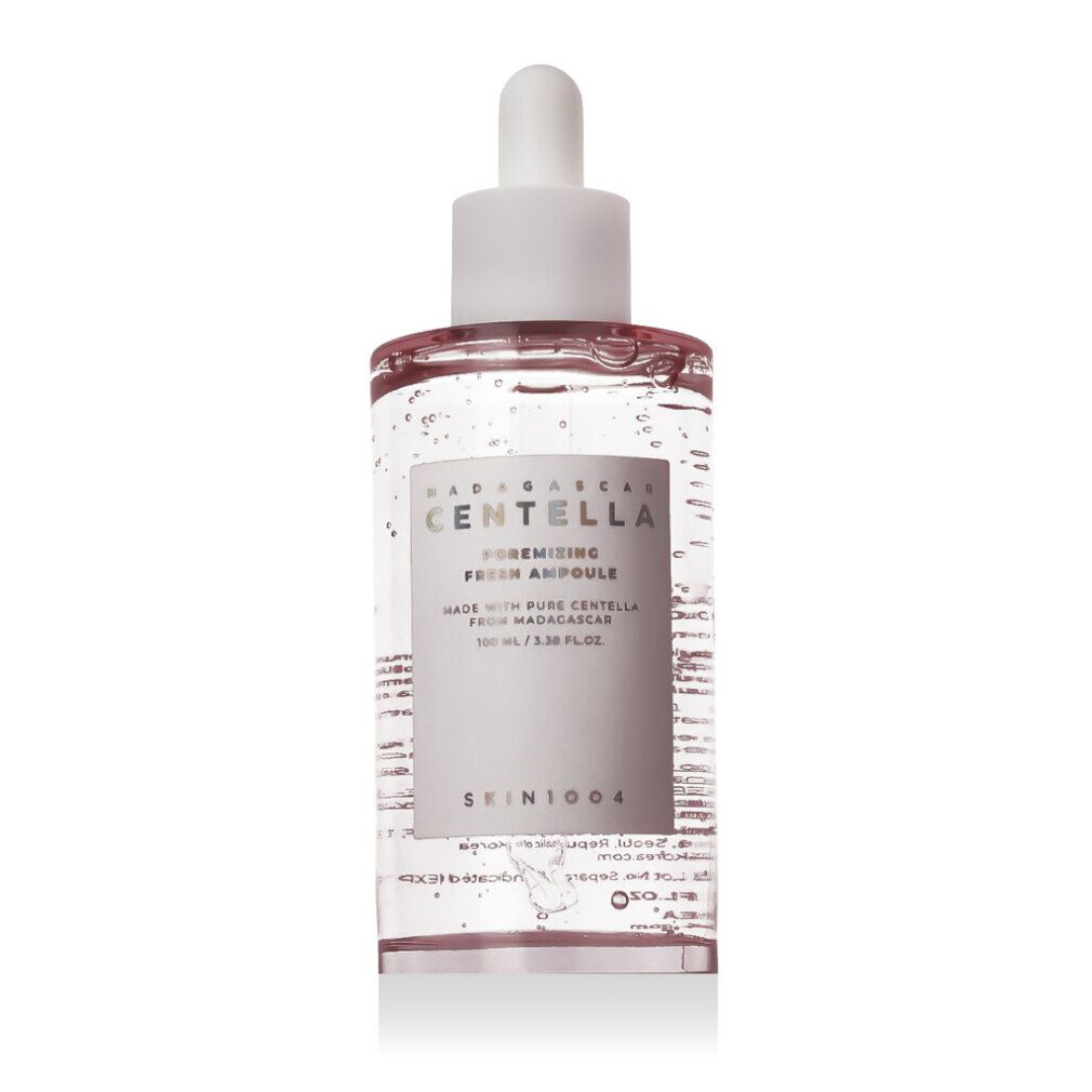 SKIN1004 Centella Poremizing Fresh Ampoule in Glasflasche mit Pipette.