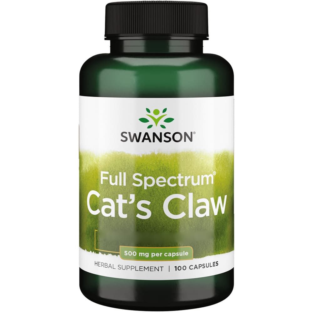 Swanson, Cat's Claw (Katzenkralle), 500mg,Kapseln 120 St Kapseln