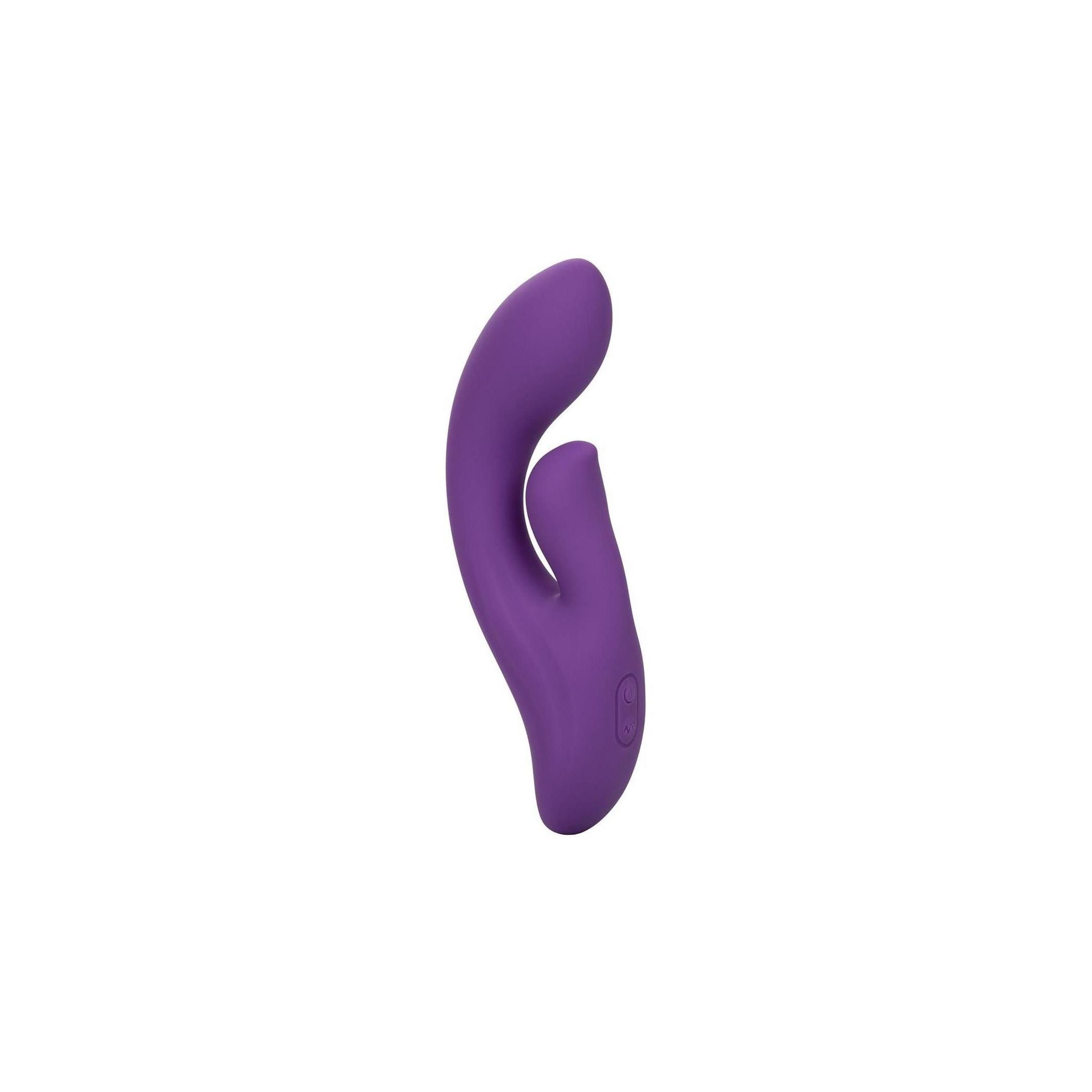 Lila Dual Pleaser. Sichtbare Form und Farbe.