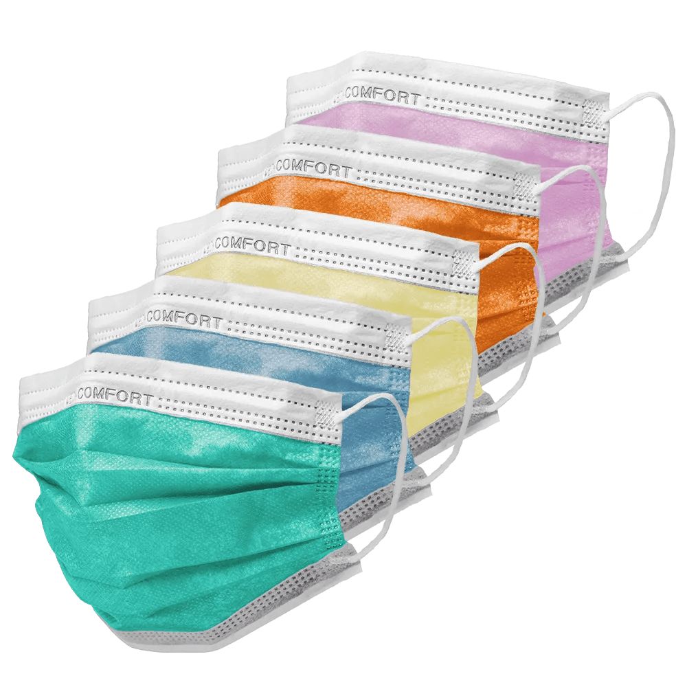Med-Comfort Mundschutz 3-lg. TYP IIR 10 St