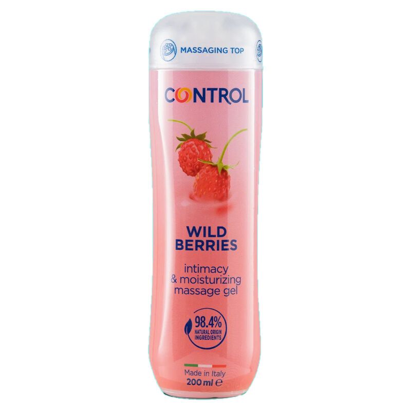 Control - Moisturizing Wild Berries - Ultrasensorisches Massagegel