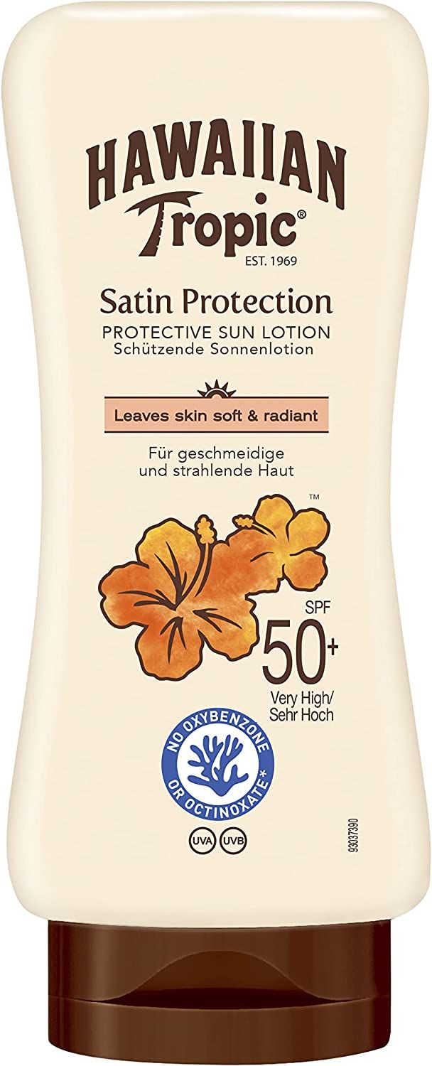 satin ultra radiance sun lotion Spf50+