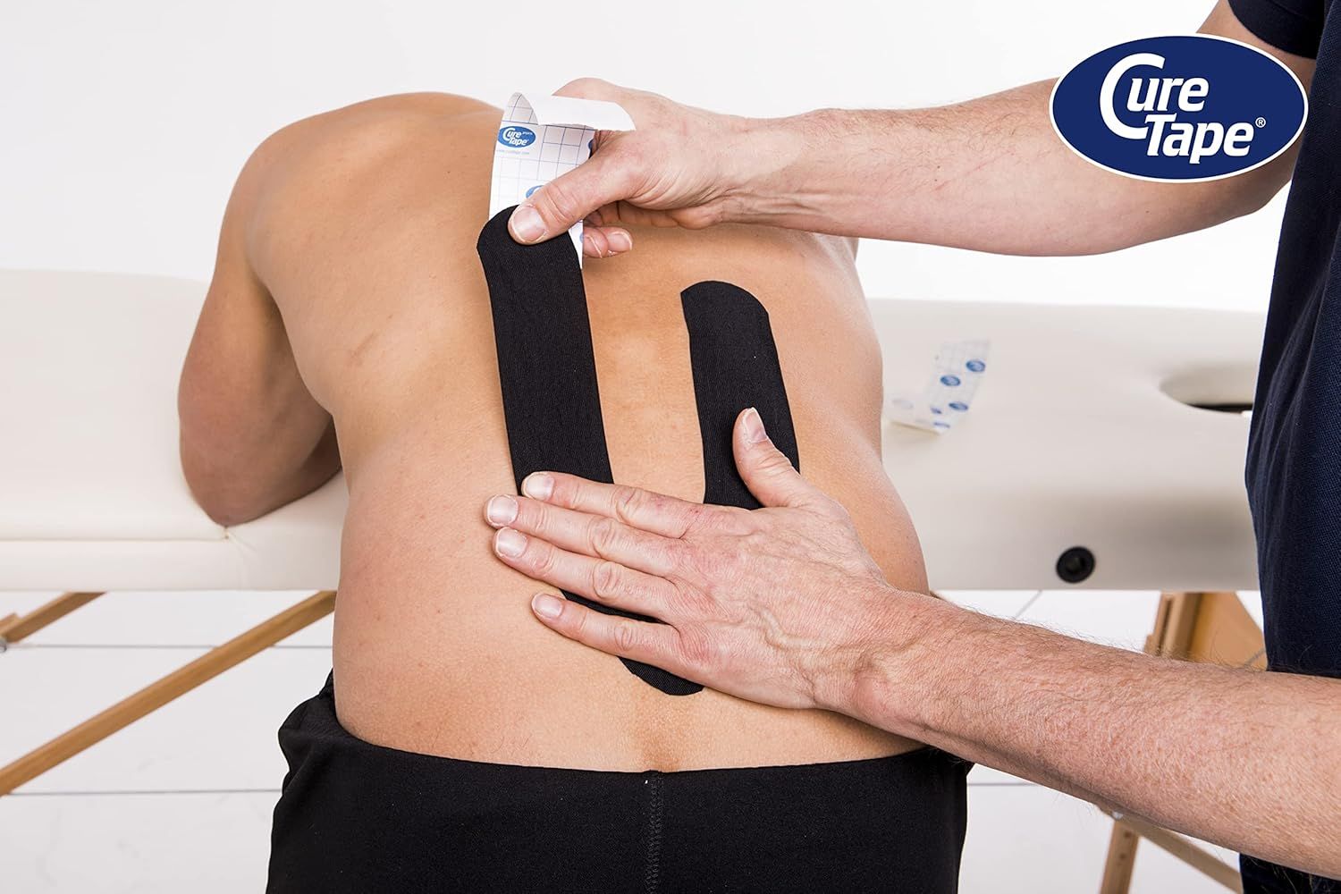 CureTape® Kinesiologie Tape Schwarz