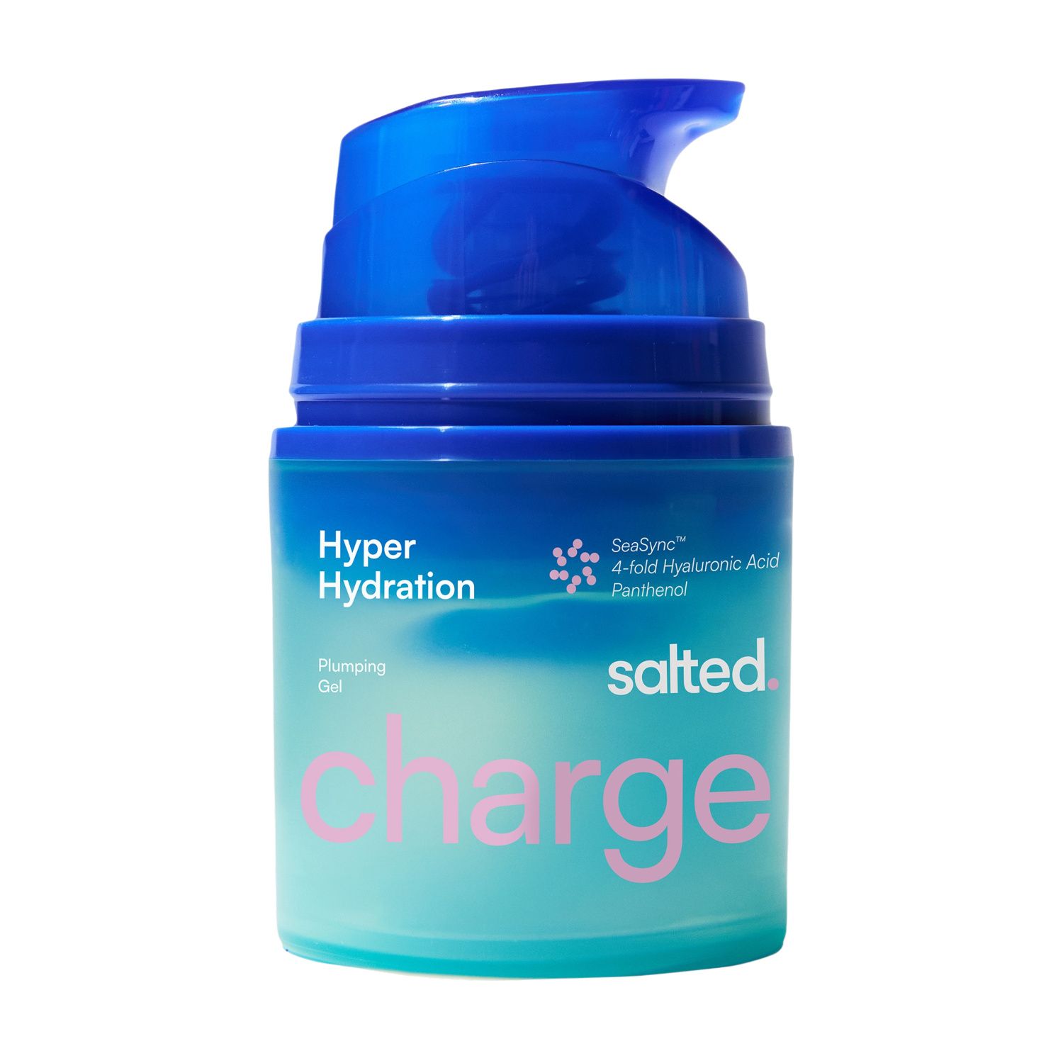 salted Aufpolsterndes Hyaluron Gel Hyper Hydration Fragrance-Free 1 l Hautcreme