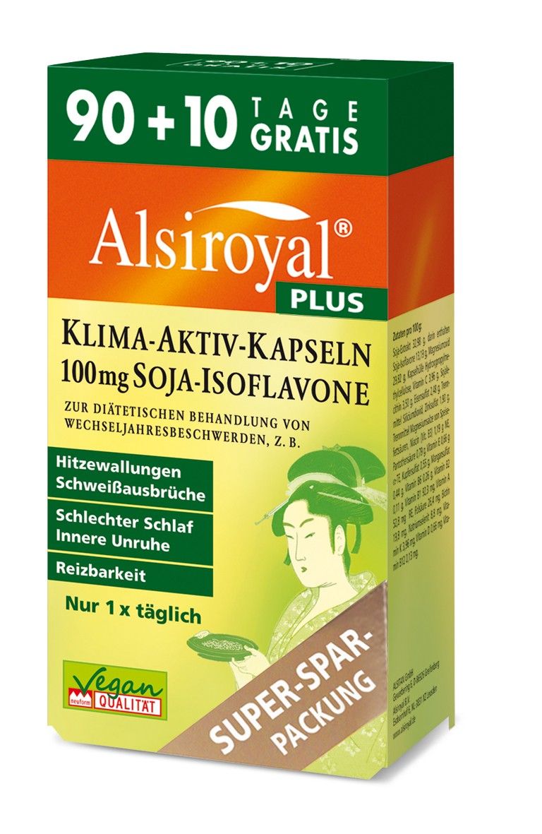 Alsiroyal Plus Klima-Aktiv 90+10 Kapseln