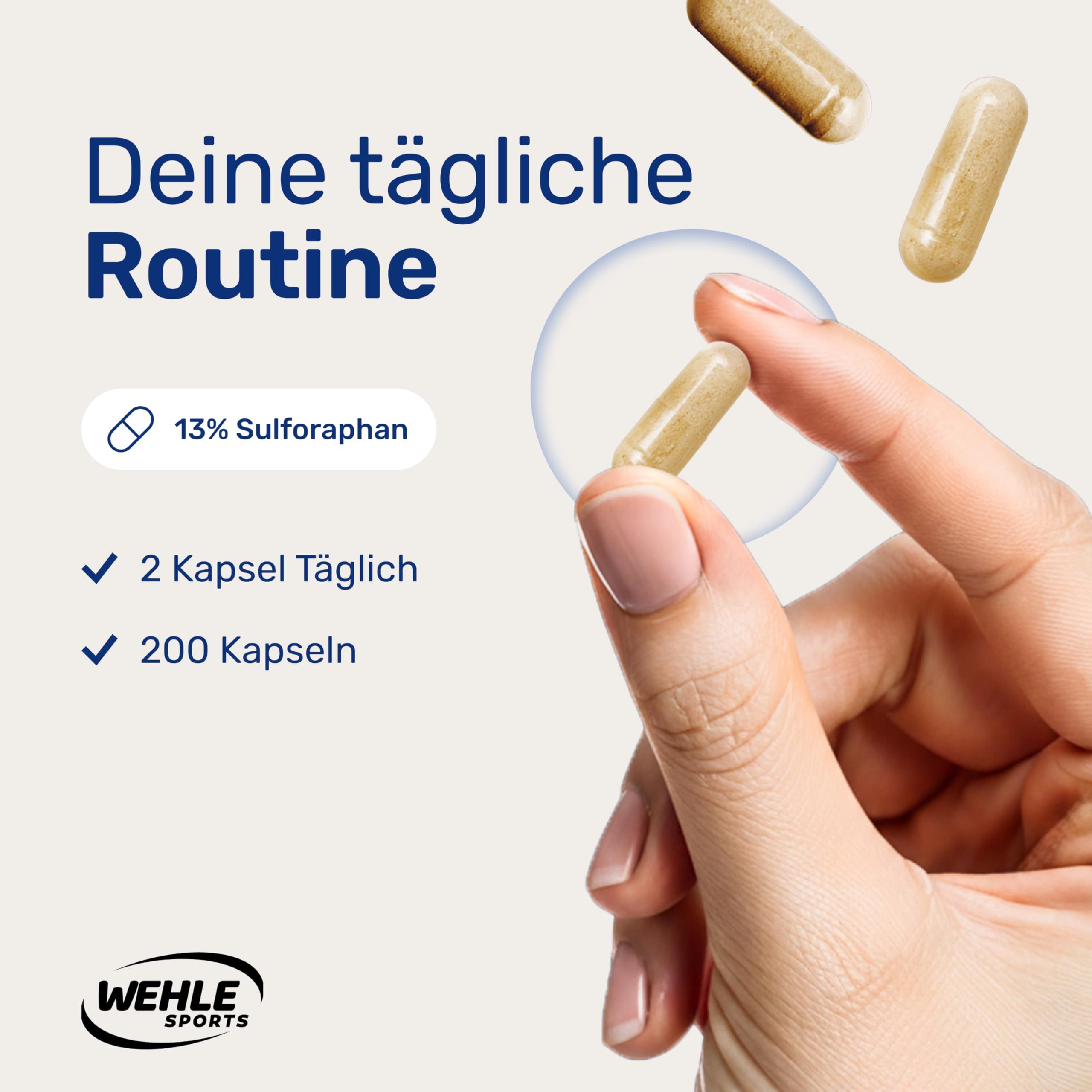 Wehle Sports Brokkoli Kapseln