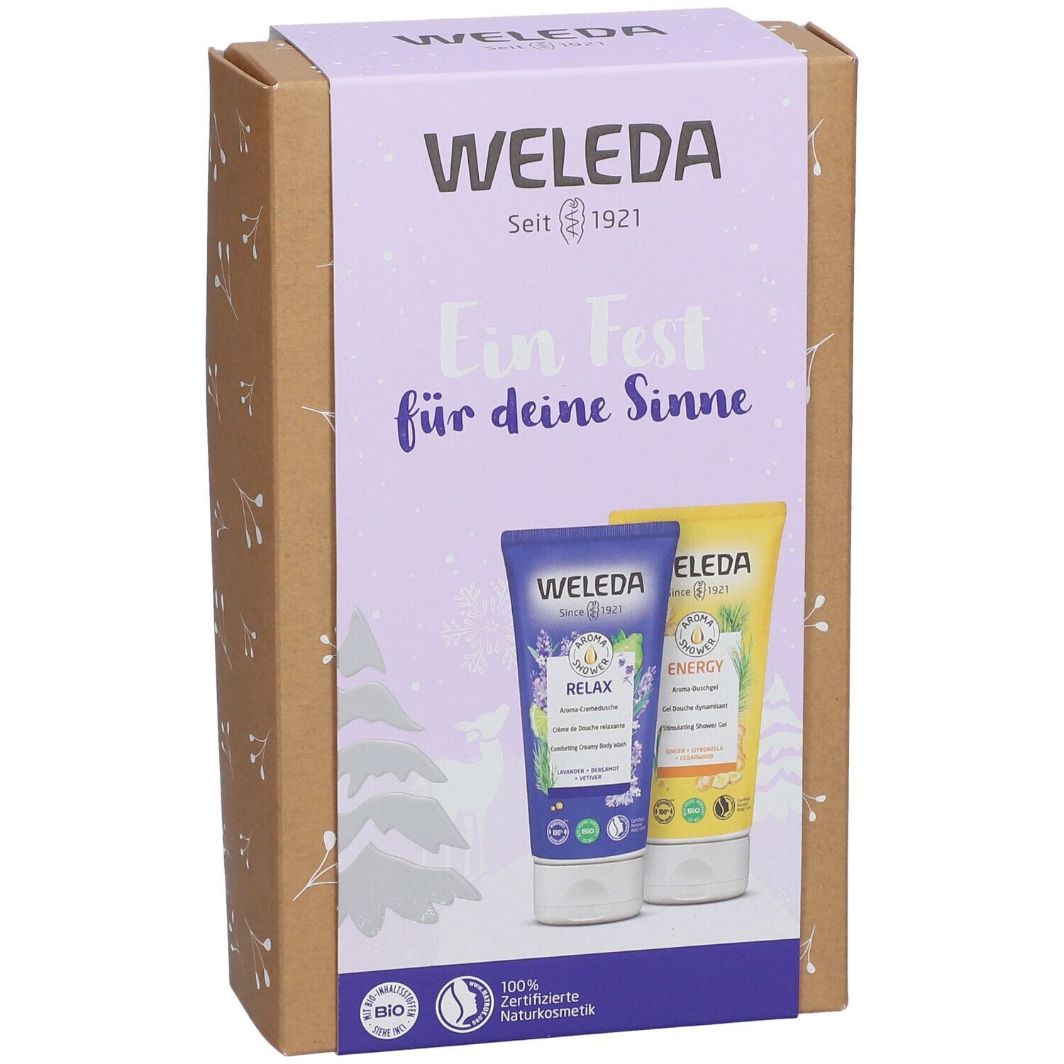 Weleda Geschenkset Dusch Duo Relax & Energy