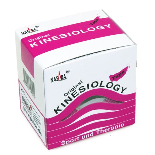 6x Nasara Kinesiologie Tape pink - Box 30 m