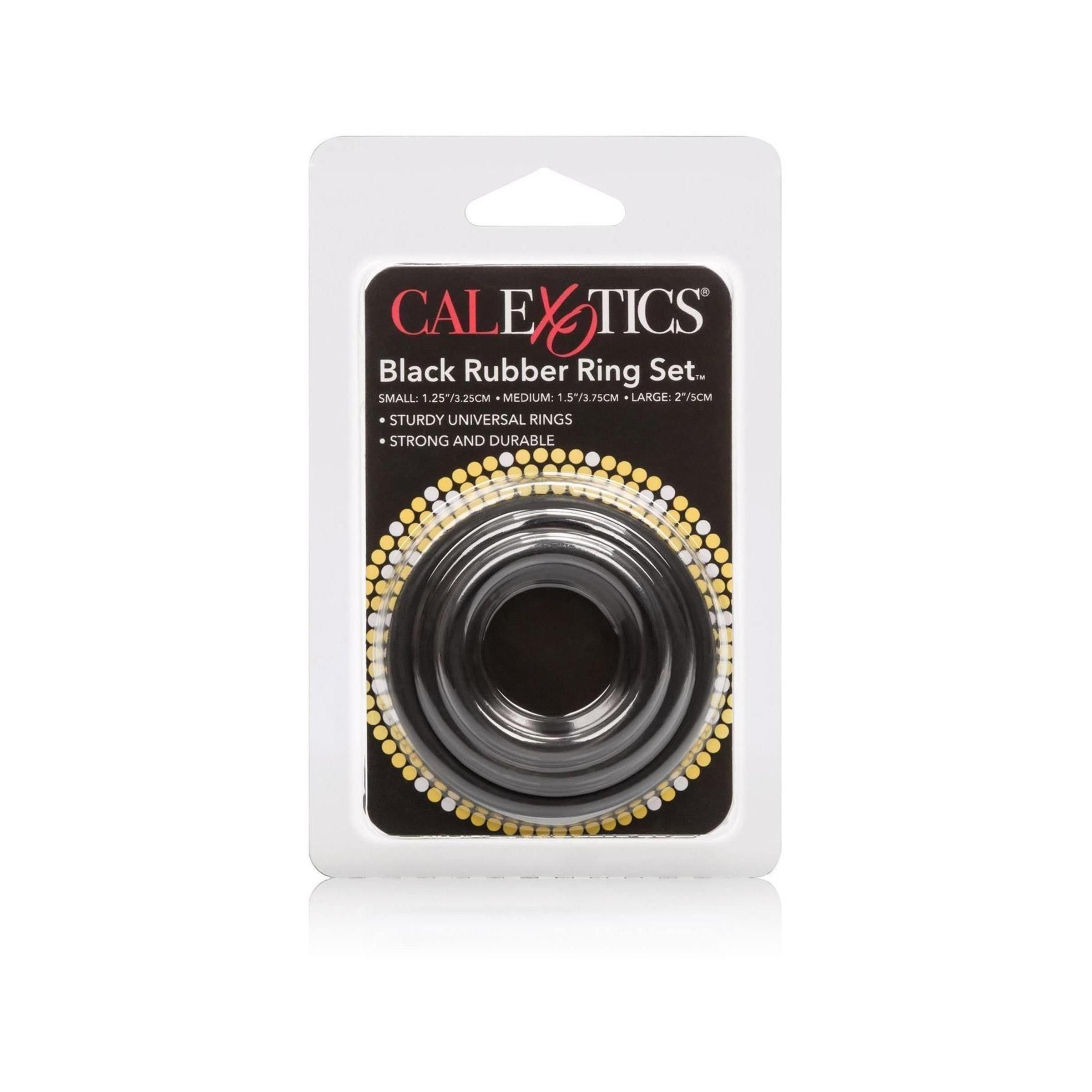 CalExotics - Rubber Ring - 3 Piece Set