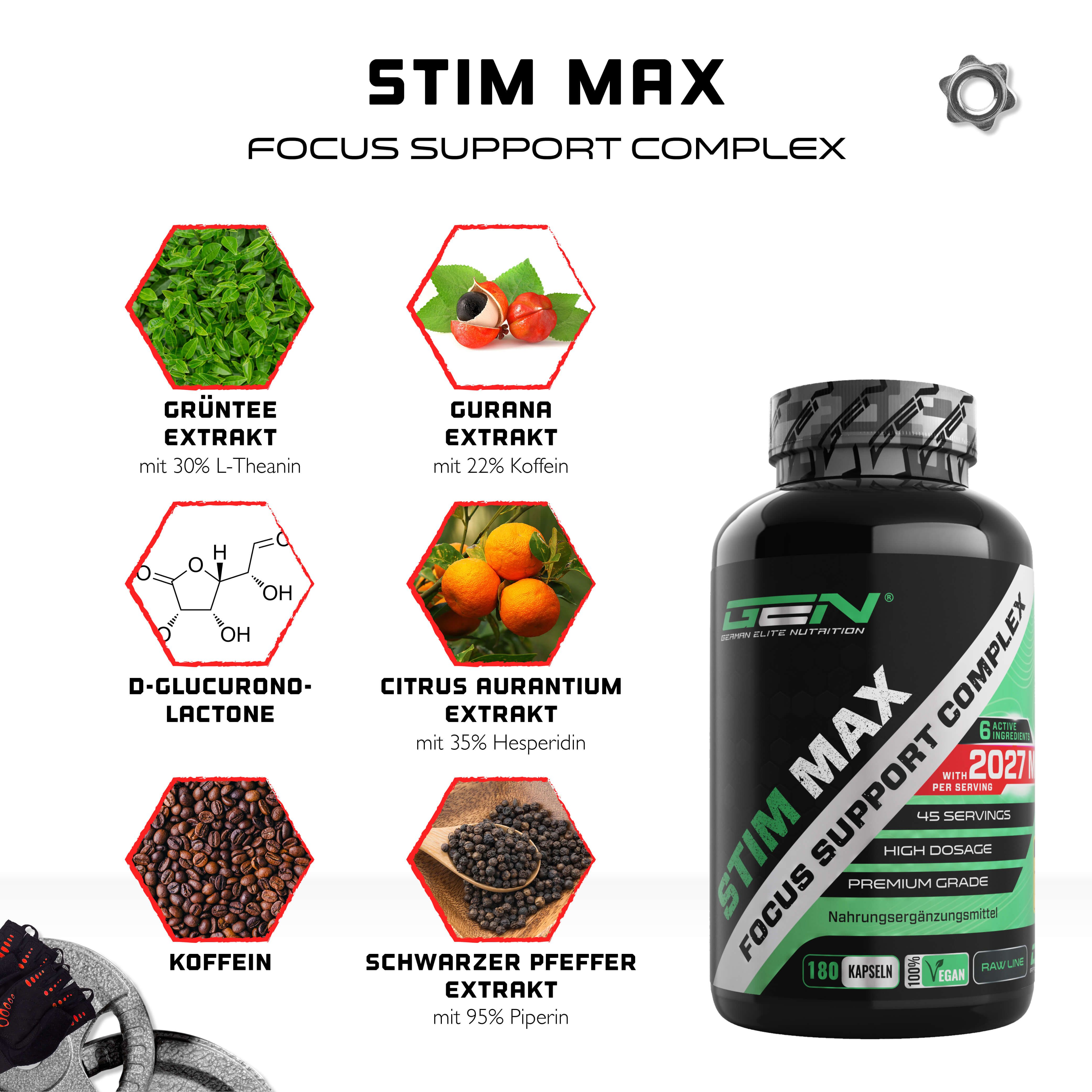 GEN Stim MAX -Focus Support Complex 180 St Kapseln