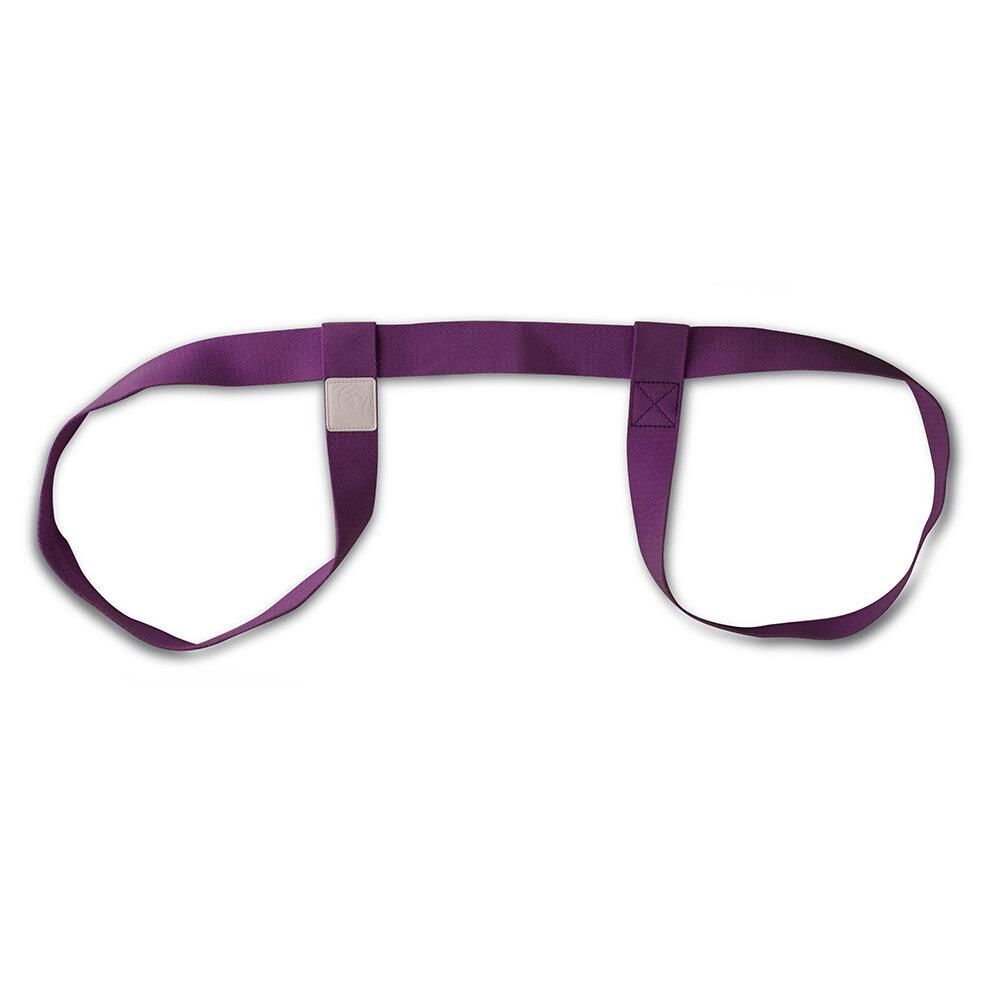 yogabox Eco Yogamatten Tragegurt - aubergine - 160 x 4 x 0,45 cm
