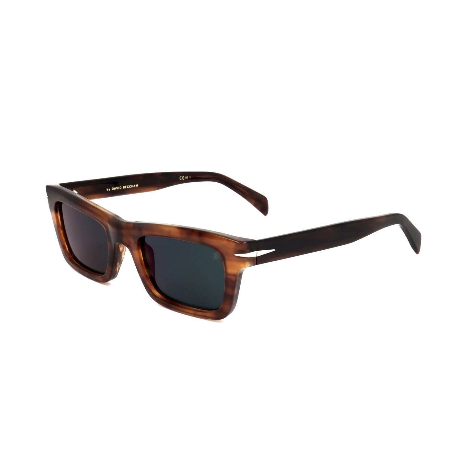 David Beckham occhiali da sole uomo DB 7091/S mottled dark brown black