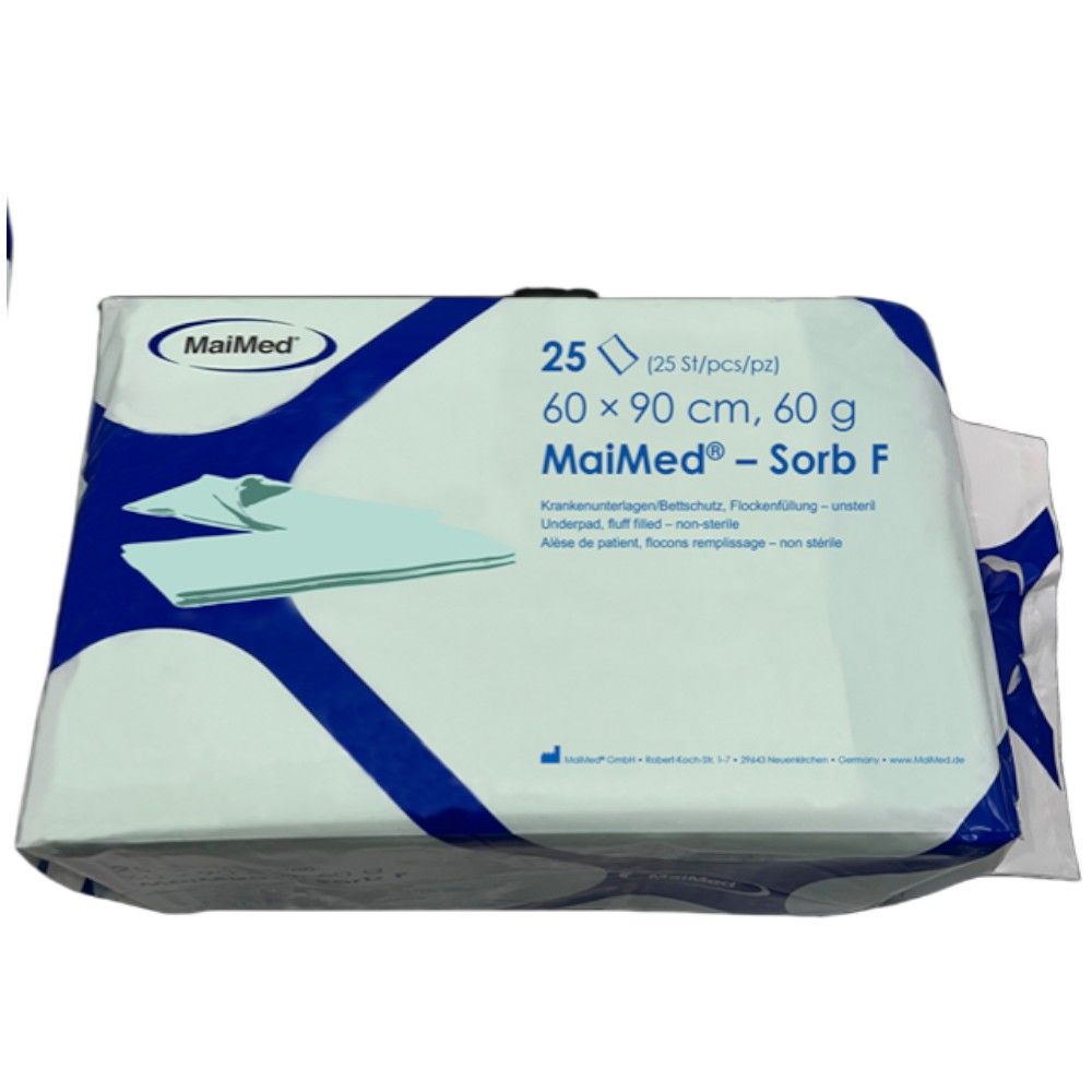 MaiMed Sorb F Inkontinenzunterlagen 60 x 90 cm Krankenunterlagen Einweg