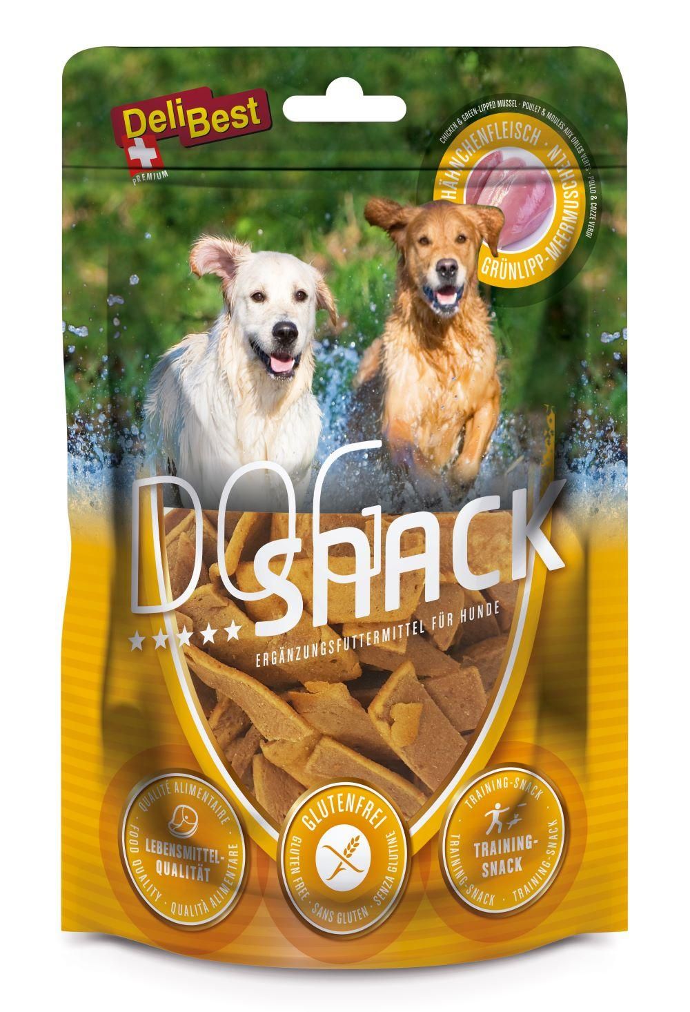 DeliBest Dog Snack Schweizer Hähnchen 50 g Futter