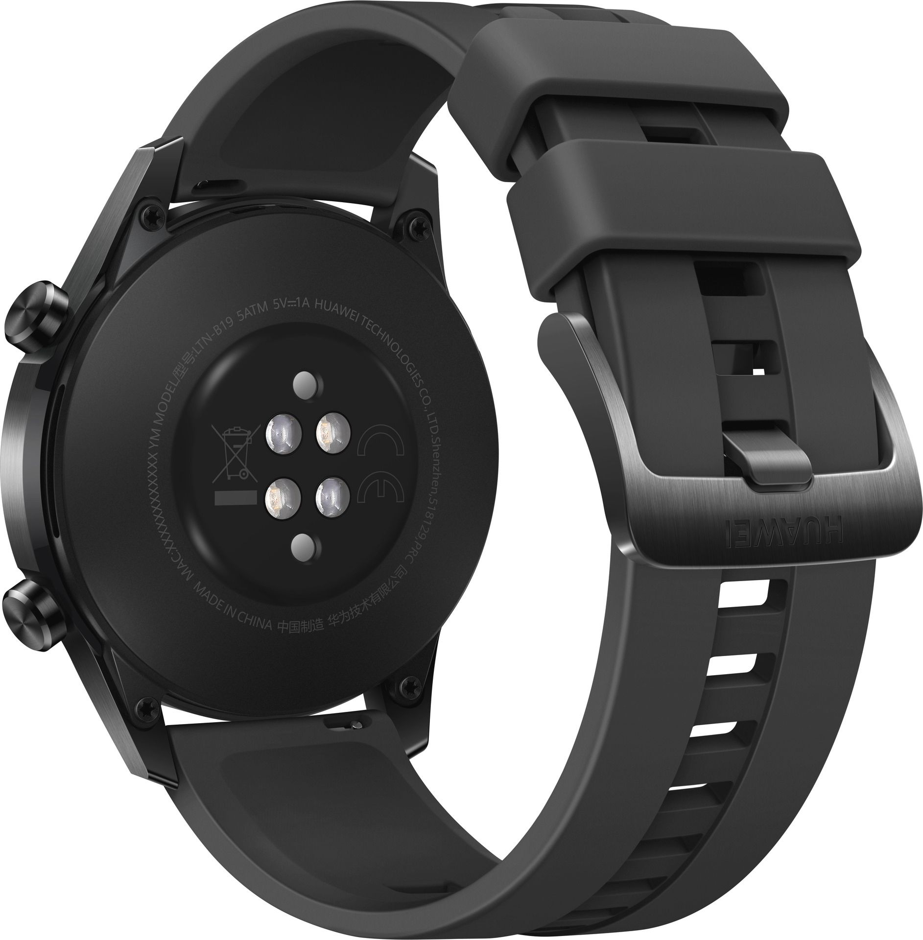 Huawei Watch GT 2 Latona B19S Sport Matte schwarz Fitness Uhr Smartwatch 4GB