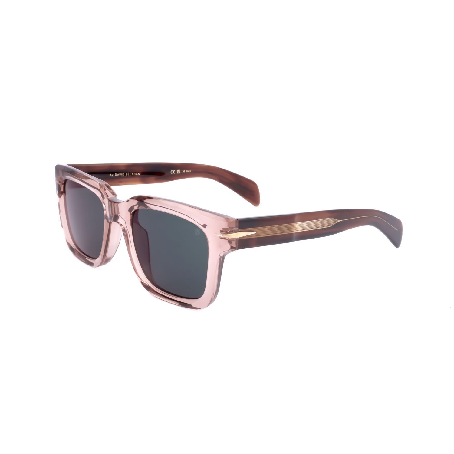 David Beckham occhiali da sole uomo DB 7100/S light pink brown