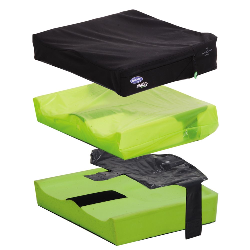 Invacare® Matrx® Libra Anti-Dekubitus Rollstuhlkissen 1 St