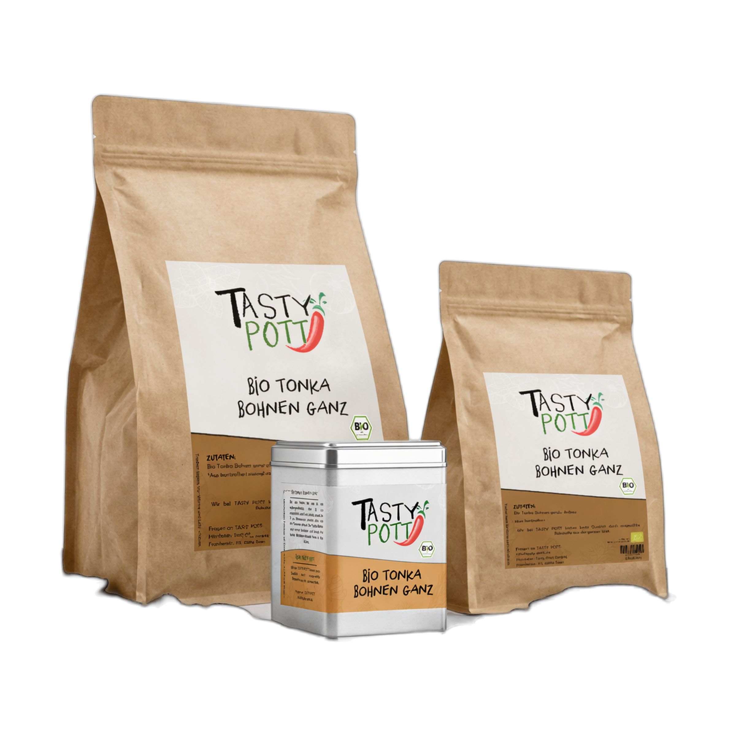 Tasty-Pott Tasty Pott Bio Tonka Bohnen -ganz- im Beutel 30 g