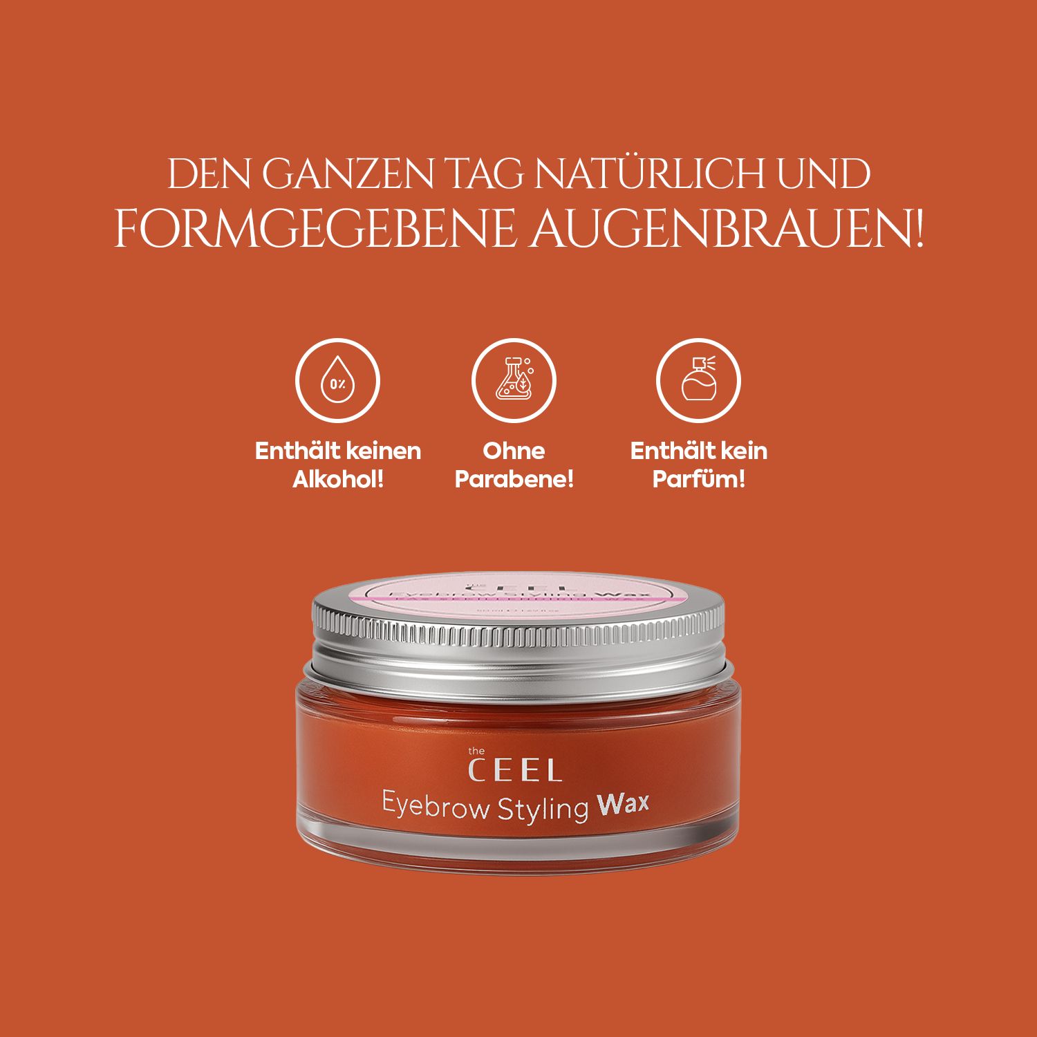 THE CEEL Augenbrauen Styling Wax