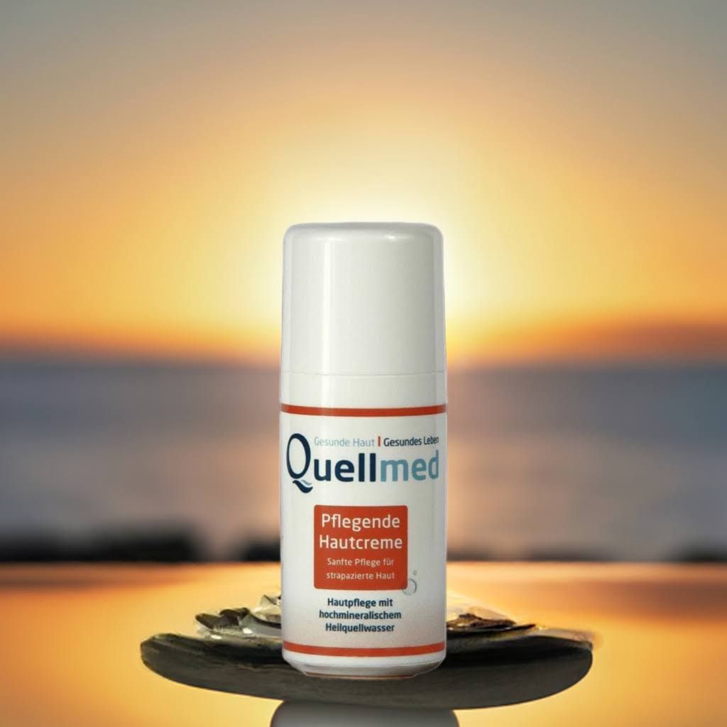 Quellmed Pflegende Hautcreme 15 ml – Beruhigende Feuchtigkeitspflege für empfindliche Haut