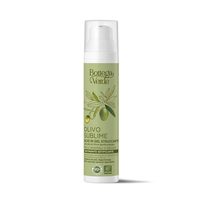 Bottega Verde Olivo Sublime - Olio in gel struccante - nutriente setificante