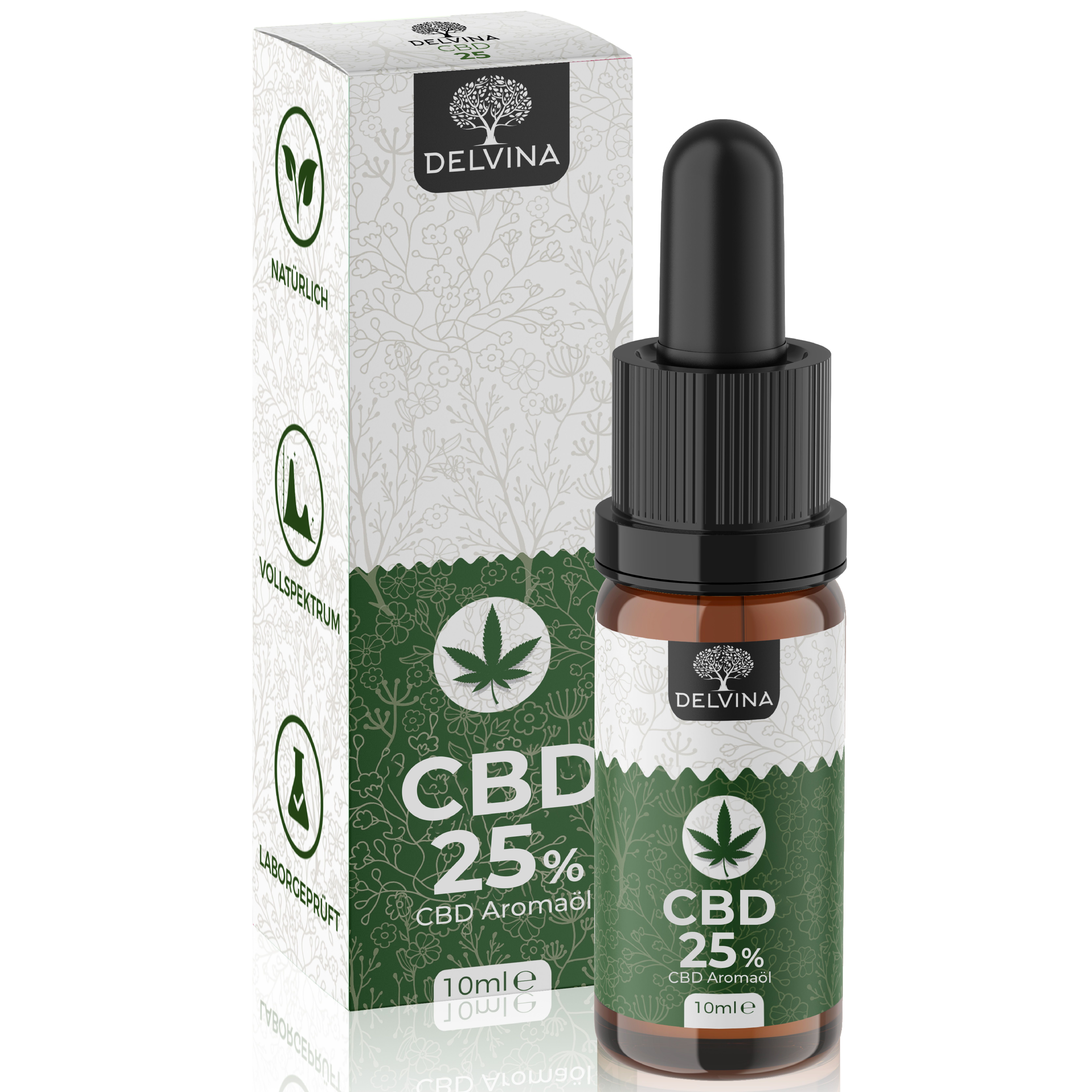 Delvina CBD Öl 25% Vollspektrum