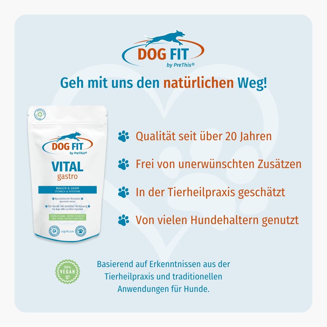 DOG FIT by PreThis® VITAL gastro » Verdauung Hunde