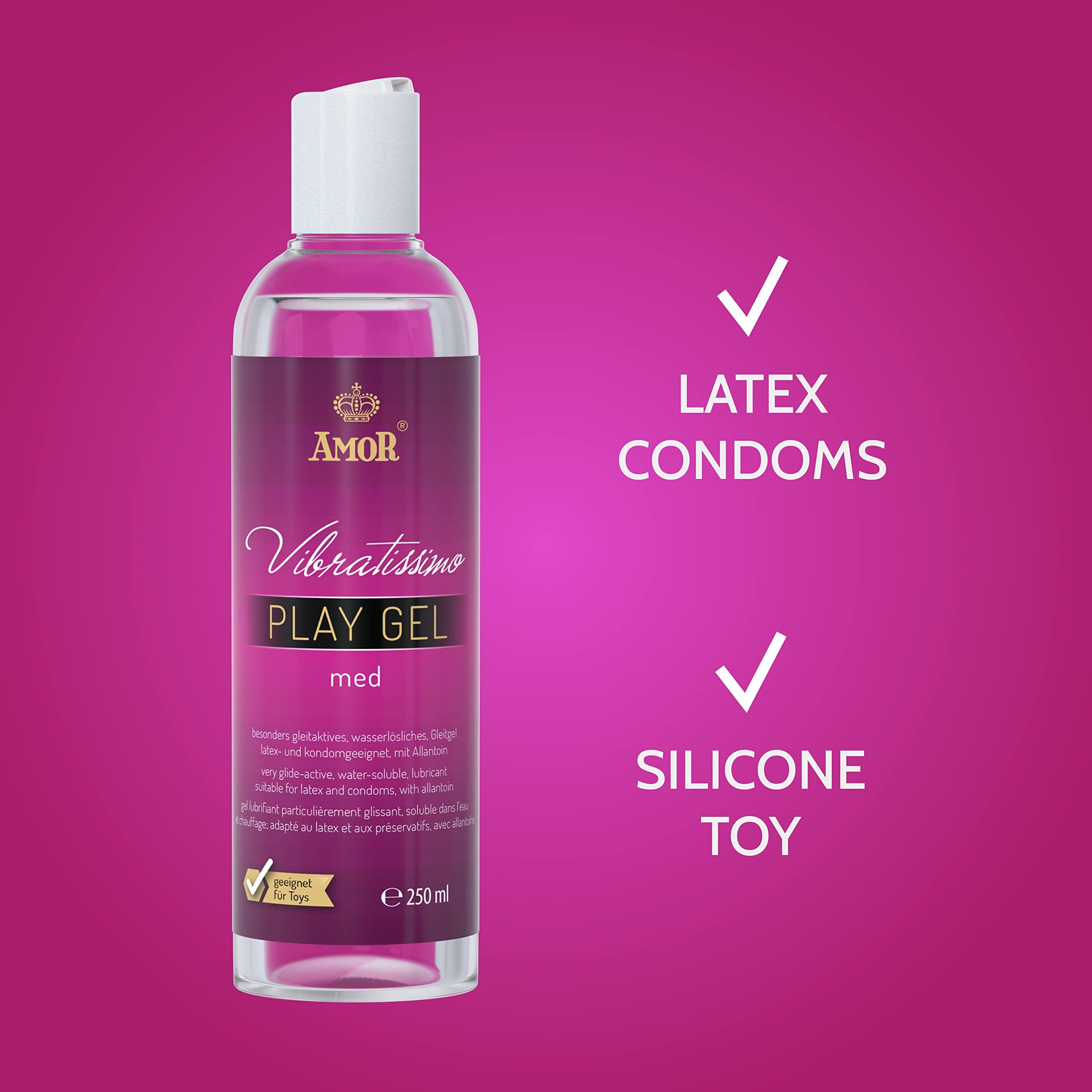 Vibratissimo Play Gel Warming: Geeignet für Latexkondome und Silikontoys.