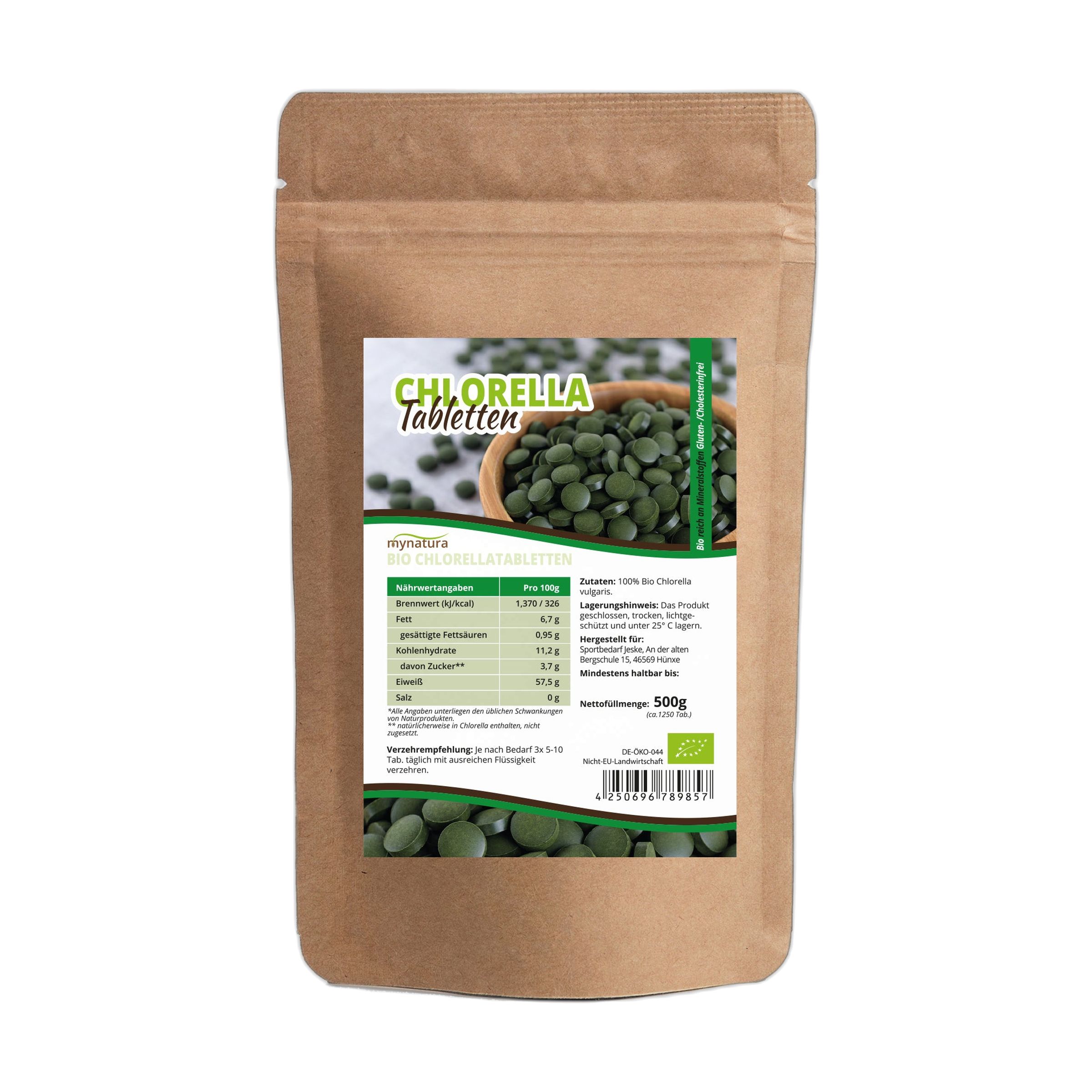 Mynatura Bio Chlorella Tabletten 500 g