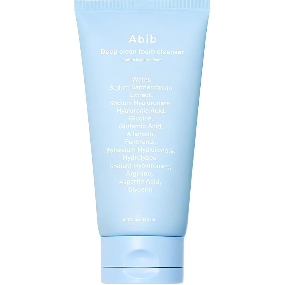 Abib Deep Clean Foam Cleanser Sedum Hyaluron 150 ml Schaum