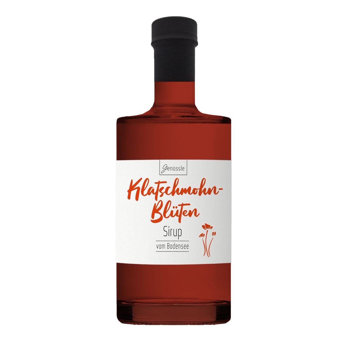 Genüssle Klatschmohnblüten-Sirup 700 ml