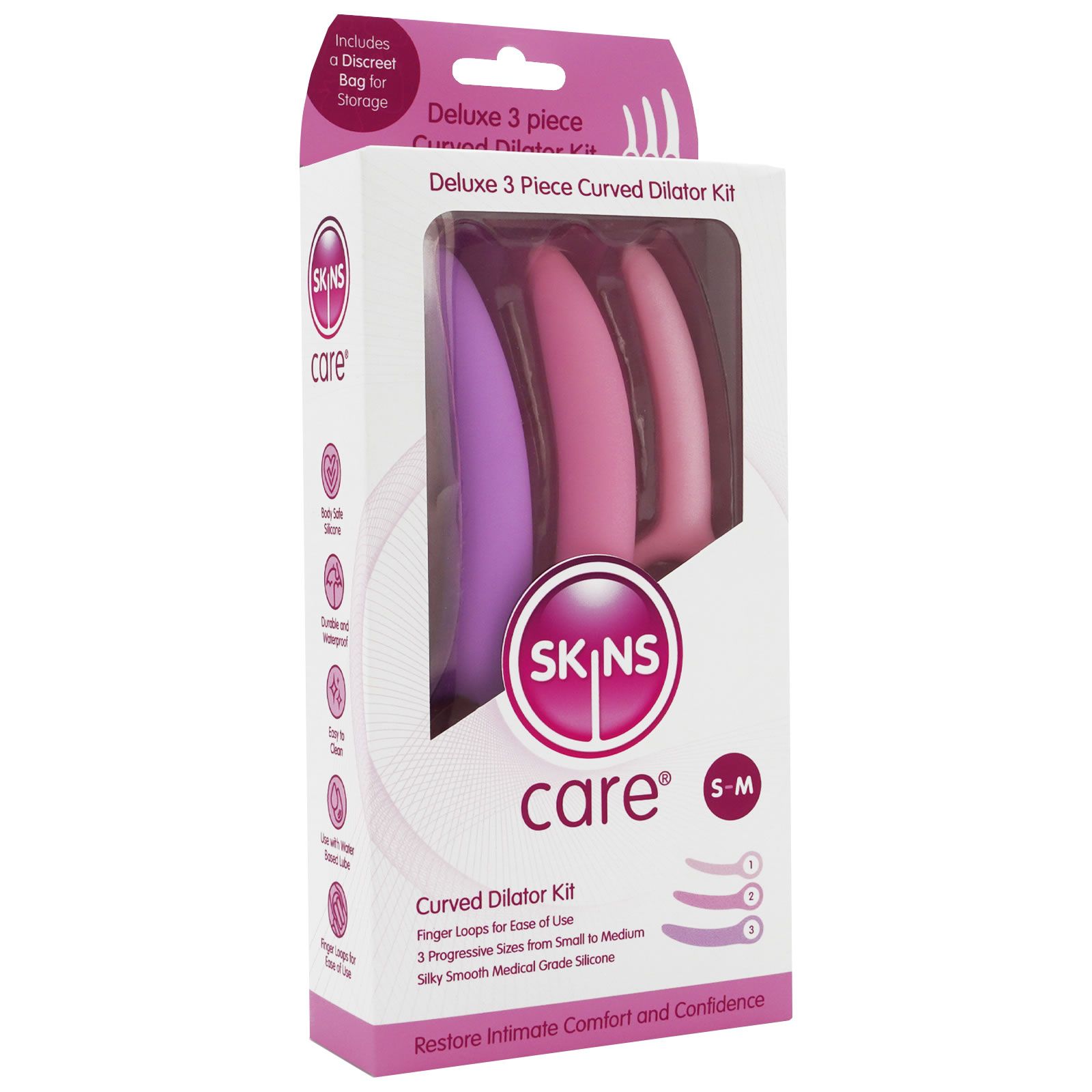 Skins Care Dilatator-Set, 3-teilig, Größe S-M 1 St Set
