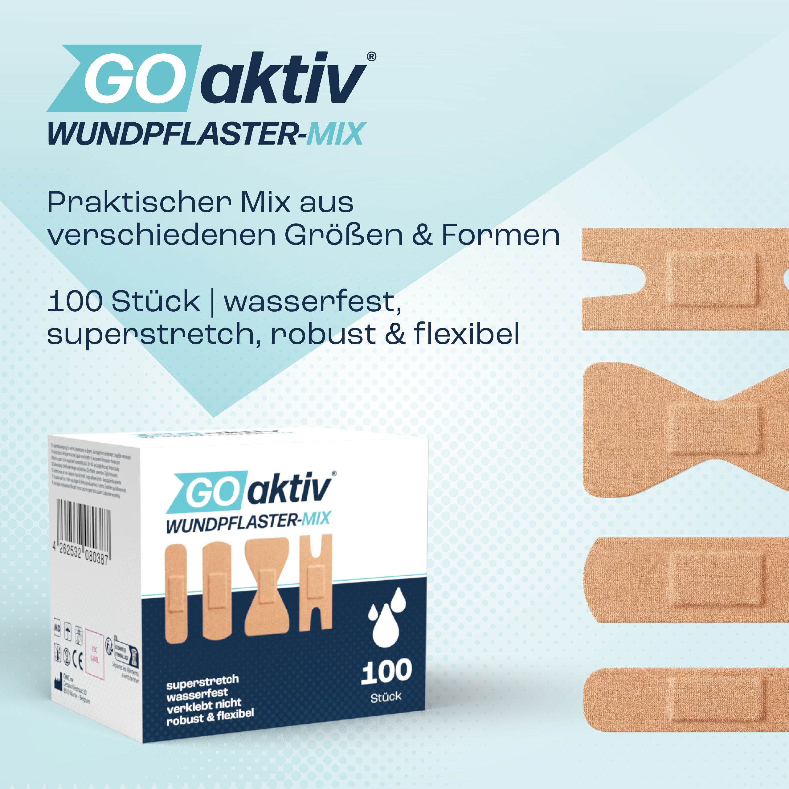 GOaktiv® Universal Pflaster Mix