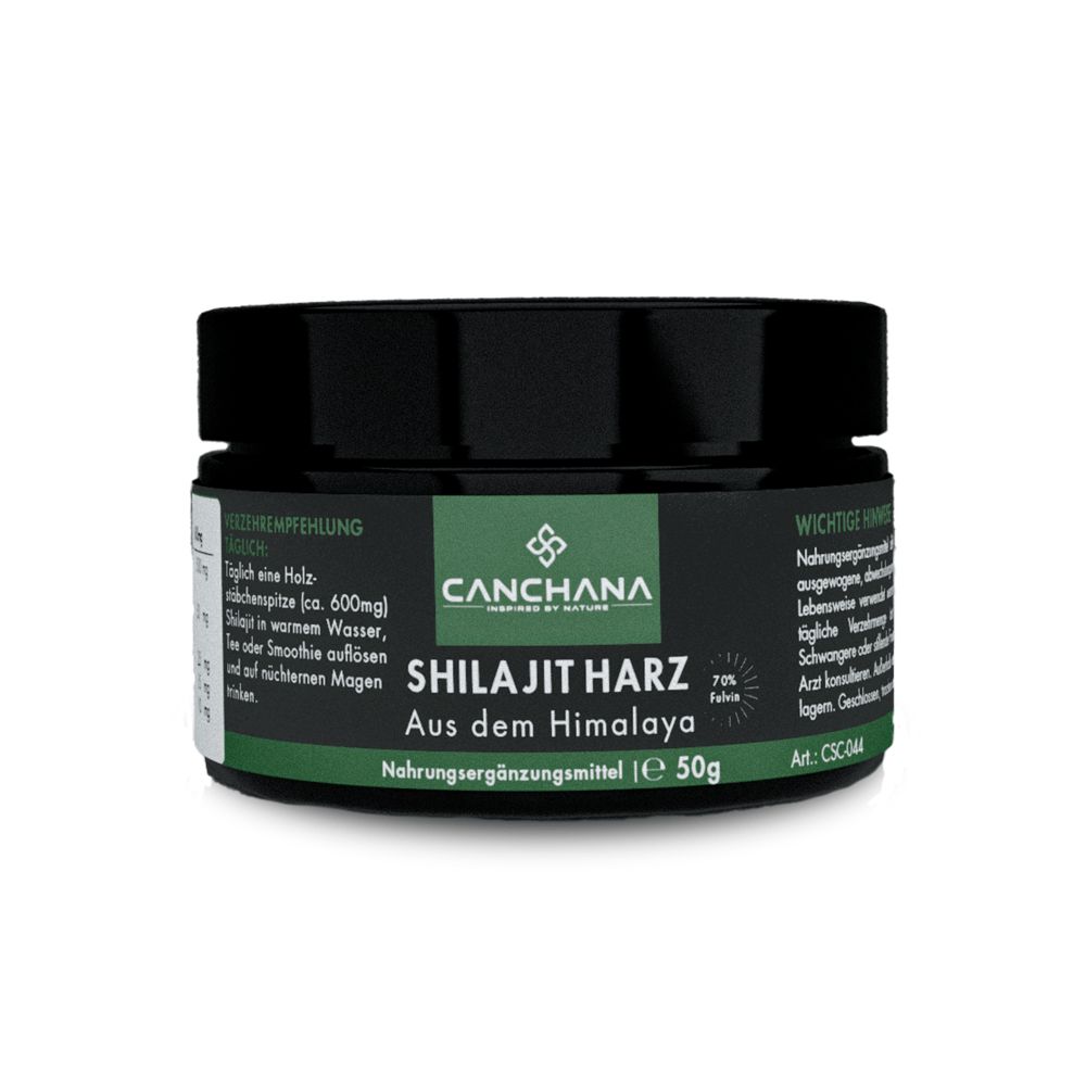 Canchana Shilajit Harz  70 % Fulvinsäure