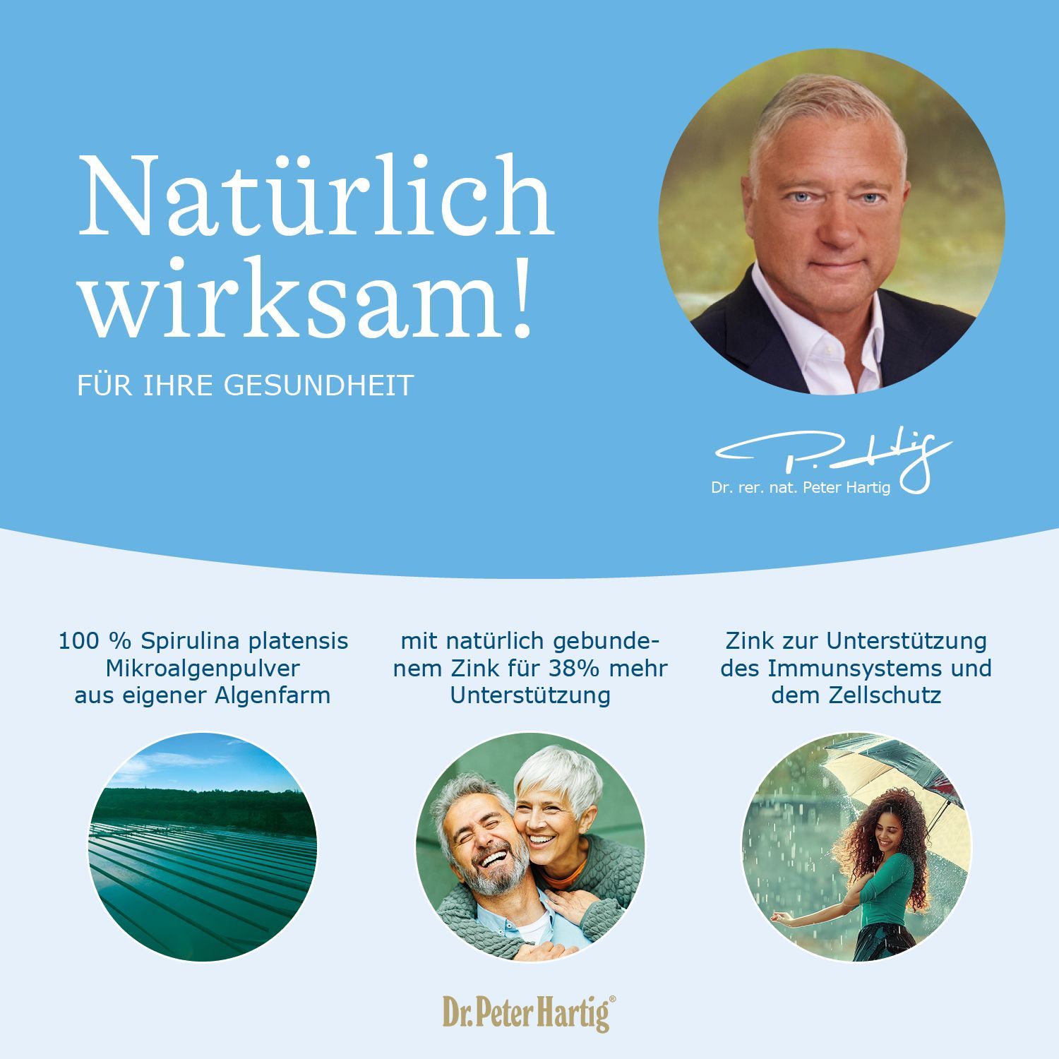Dr. Peter Hartig Spirulina Zink
