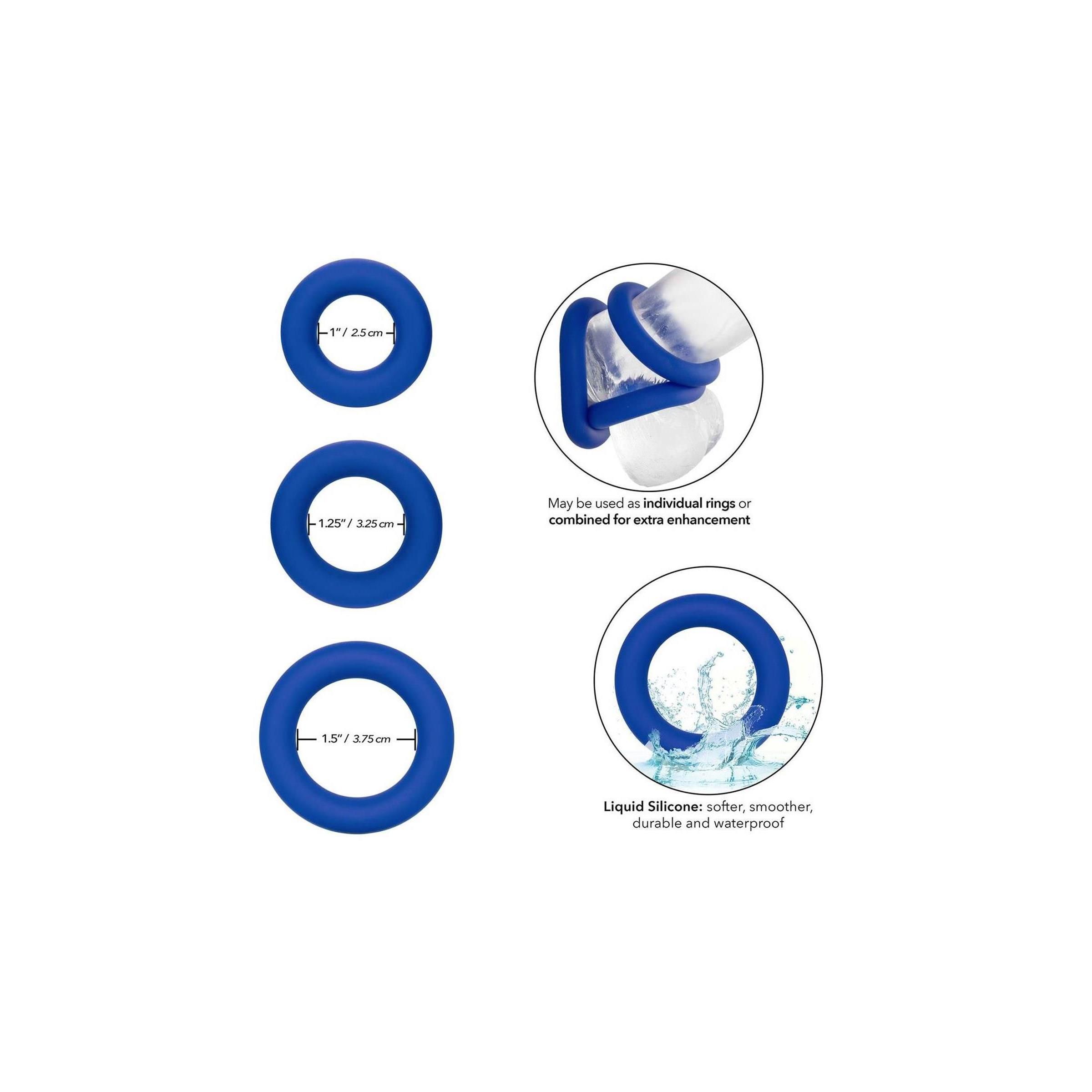 CalExotics - Admiral Cock Ring Set