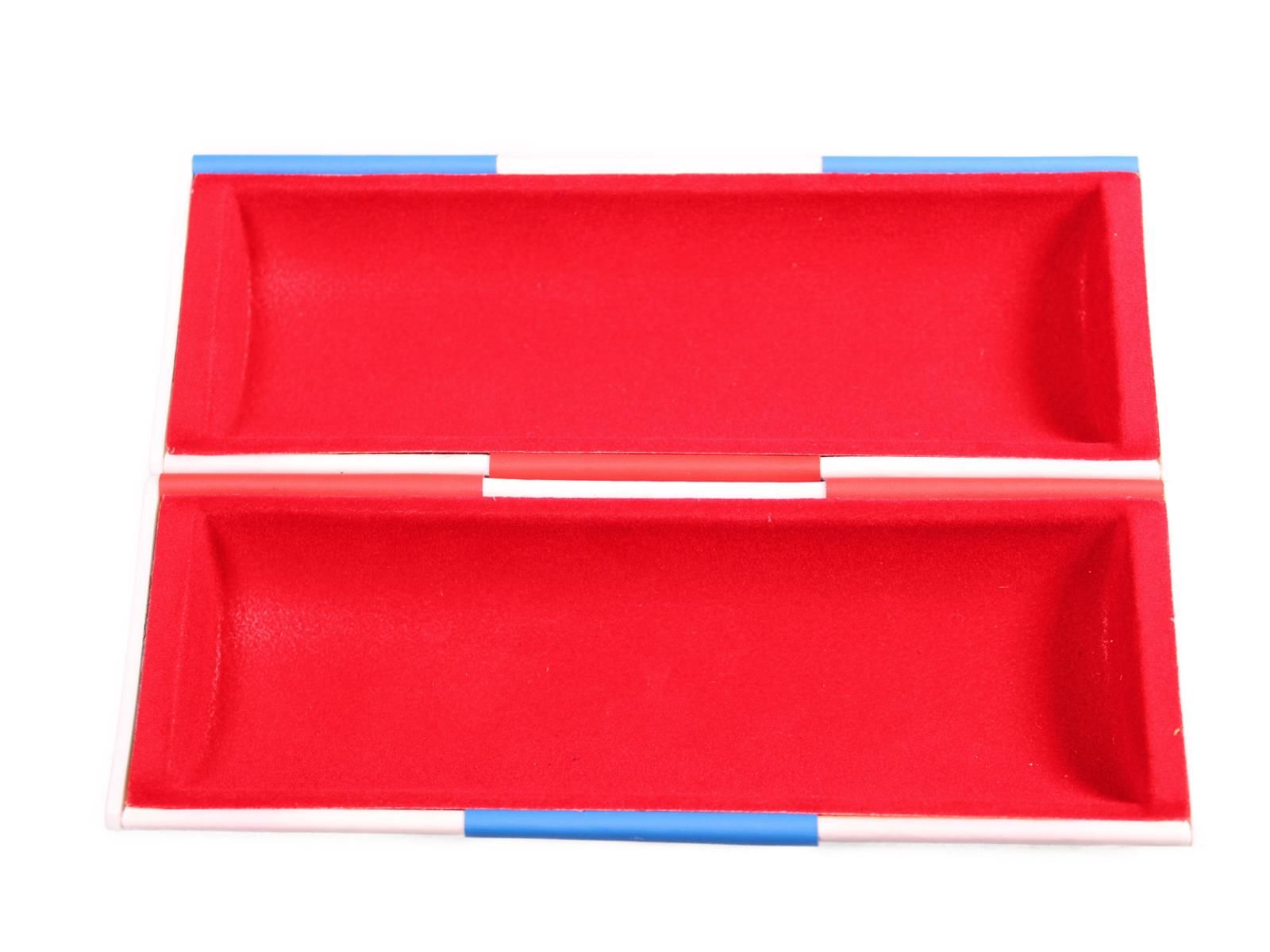 Brillenetui Logic Gross Weiß & Blau