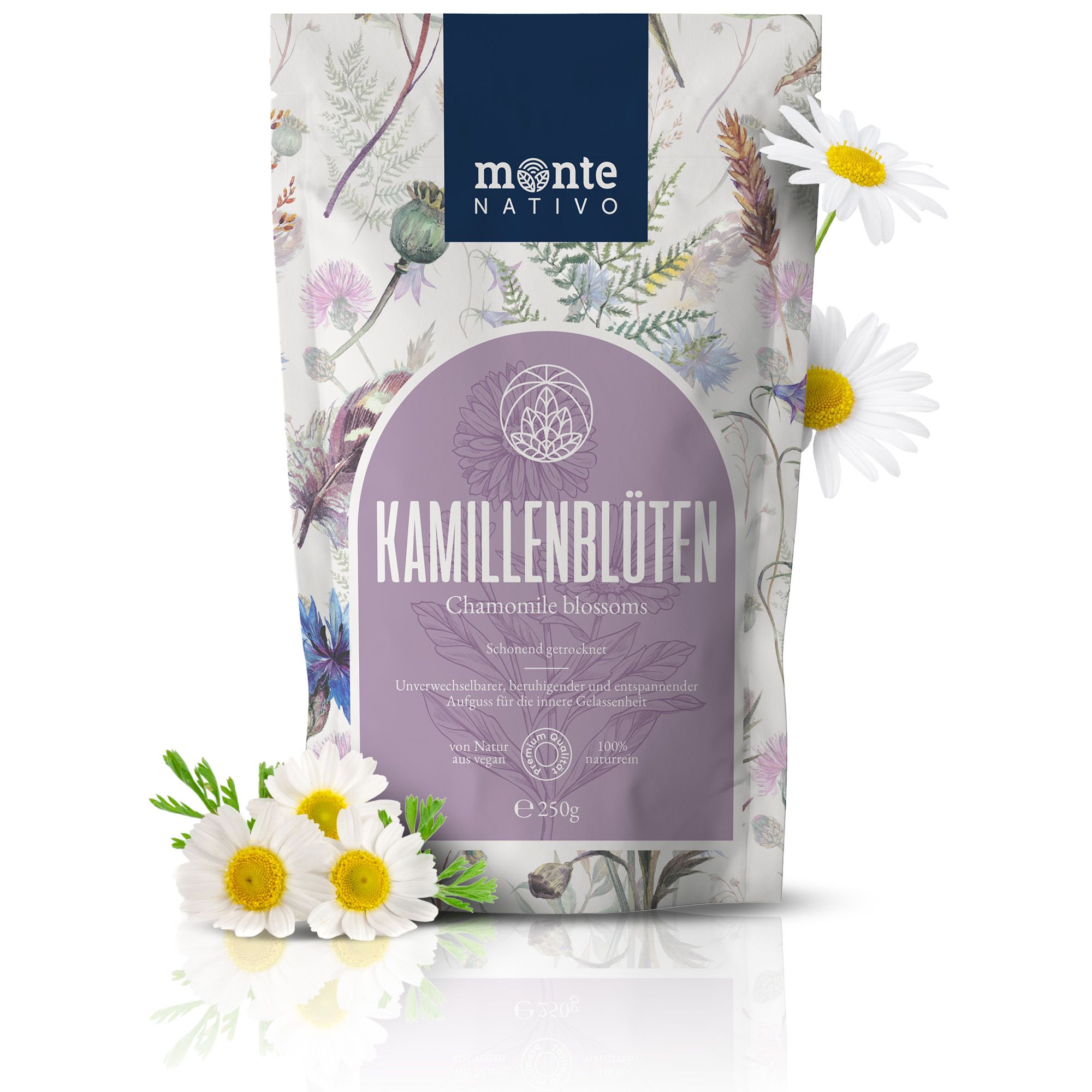 Monte Nativo Kamillenblüten Kräutertee lose 250 g Tee