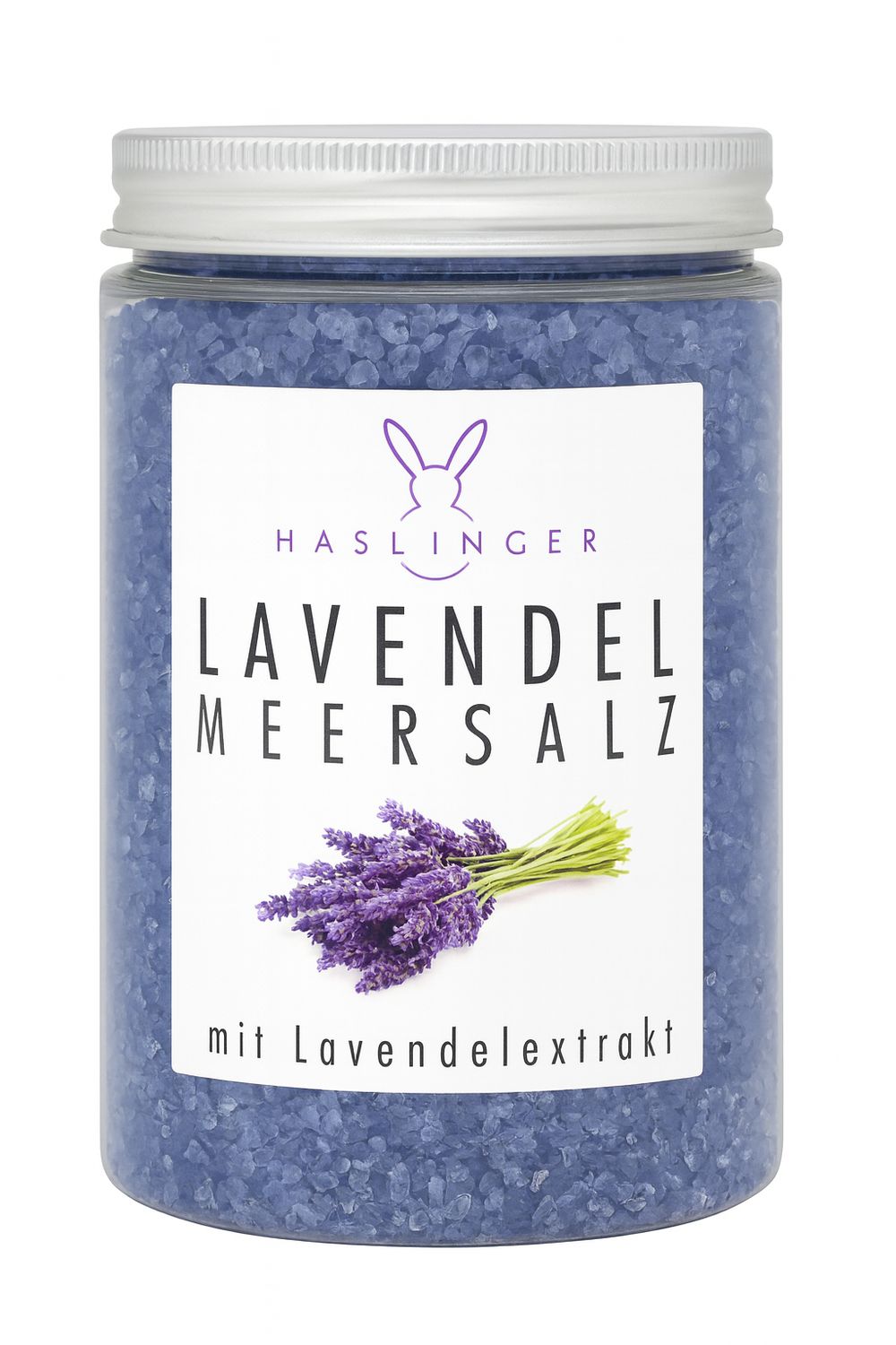 Haslinger Lavendel Badesalz – wohltuend, beruhigend & pflegend