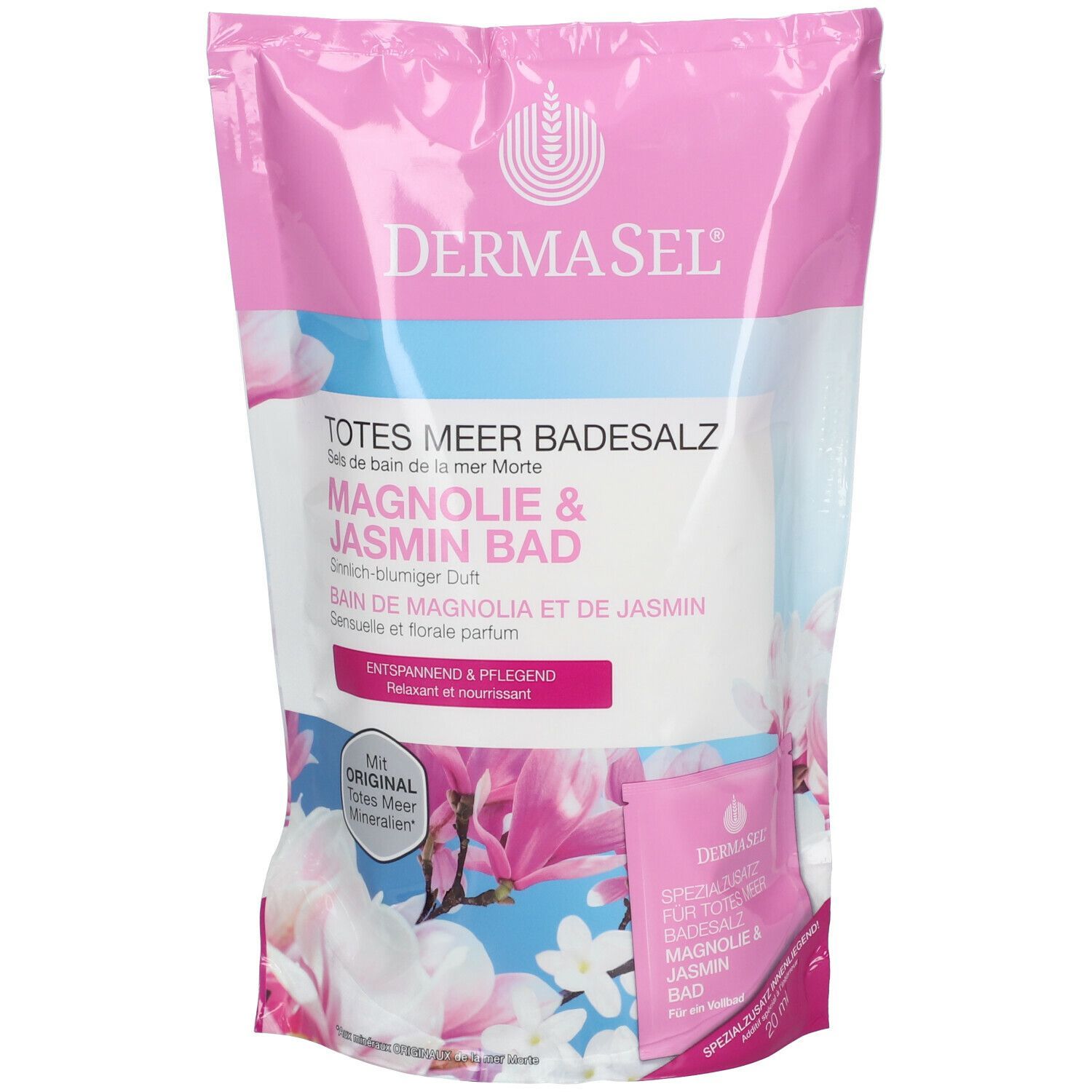 Dermasel Totes Meer Badesalz Magnolie & Jasmin