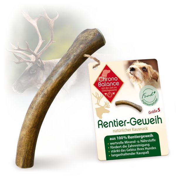 ChronoBalance Rentier Geweih Snack für Hunde
