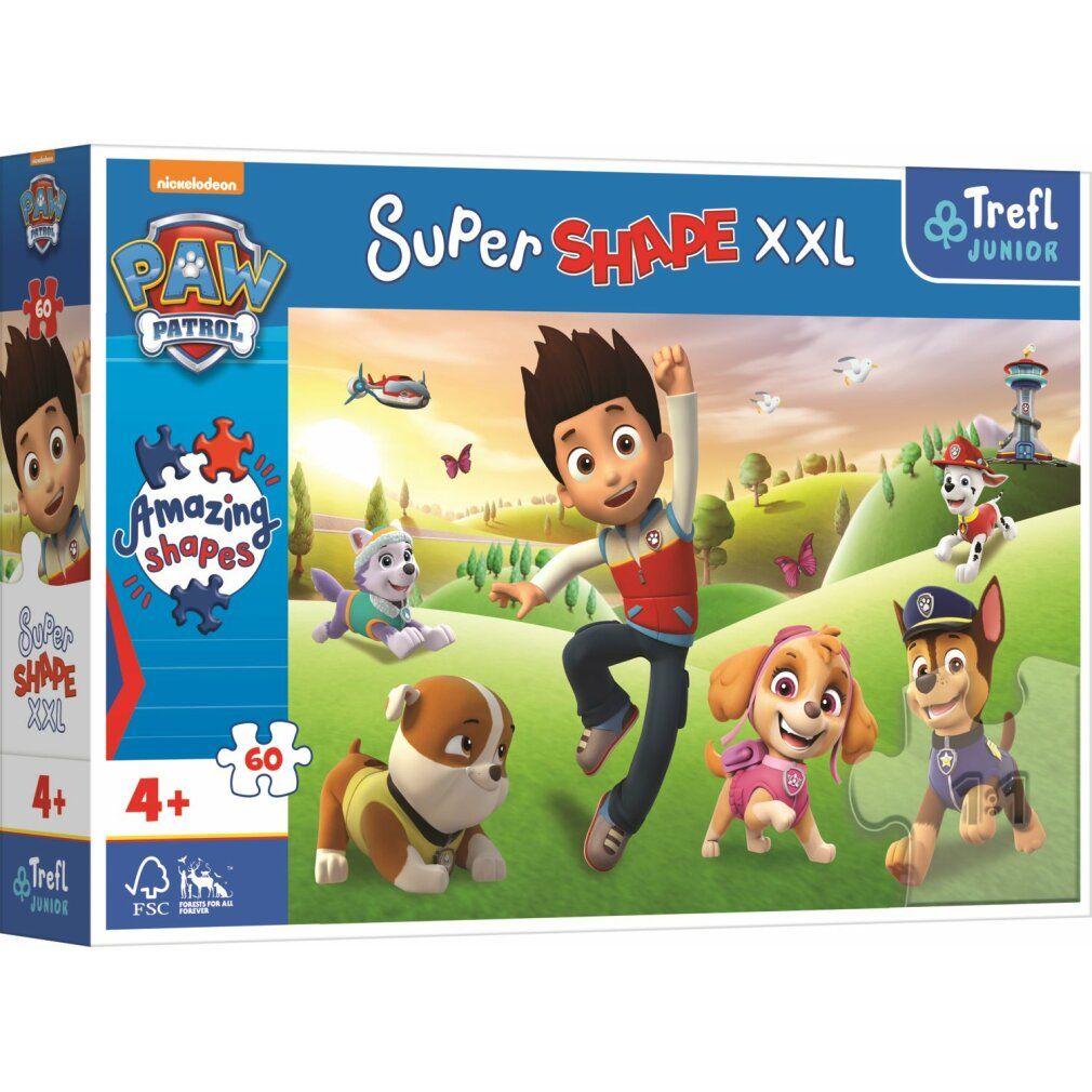 trefl Puzzle Super Shape xxl Paw Patrol: lächelnde Hunde 1 St - Shop ...