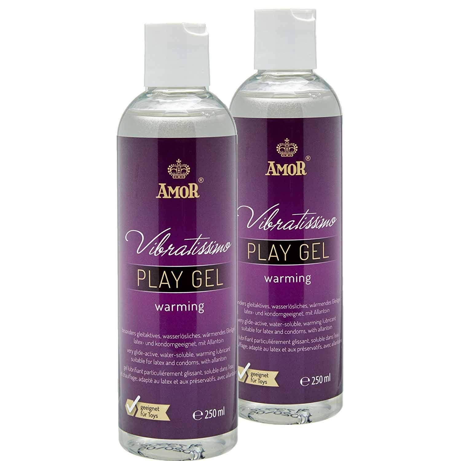 Vibratissimo Play Gel Warming 500 ml Gleitmittel
