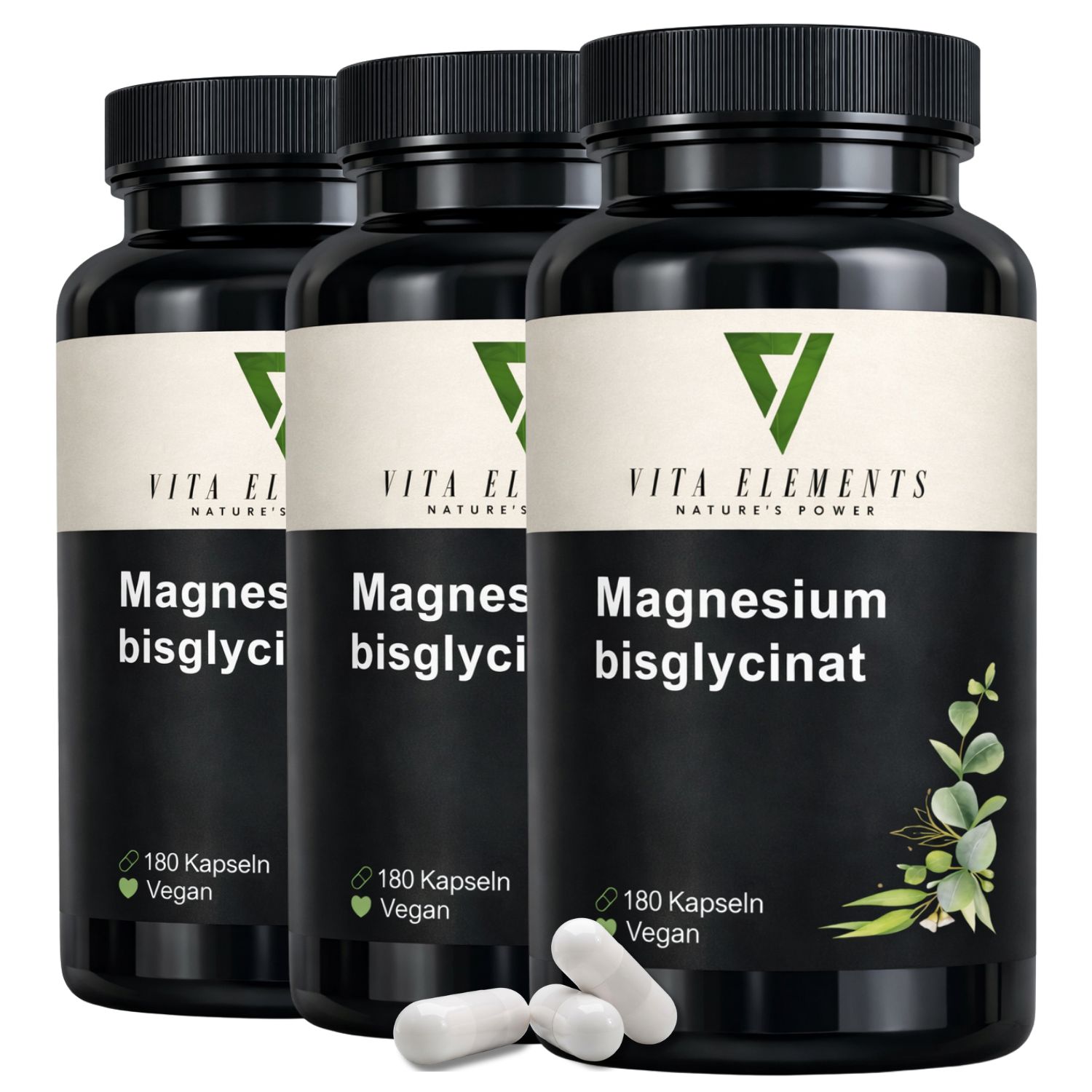 Vita Elements Magnesiumbisglycinat Kapseln 156 g