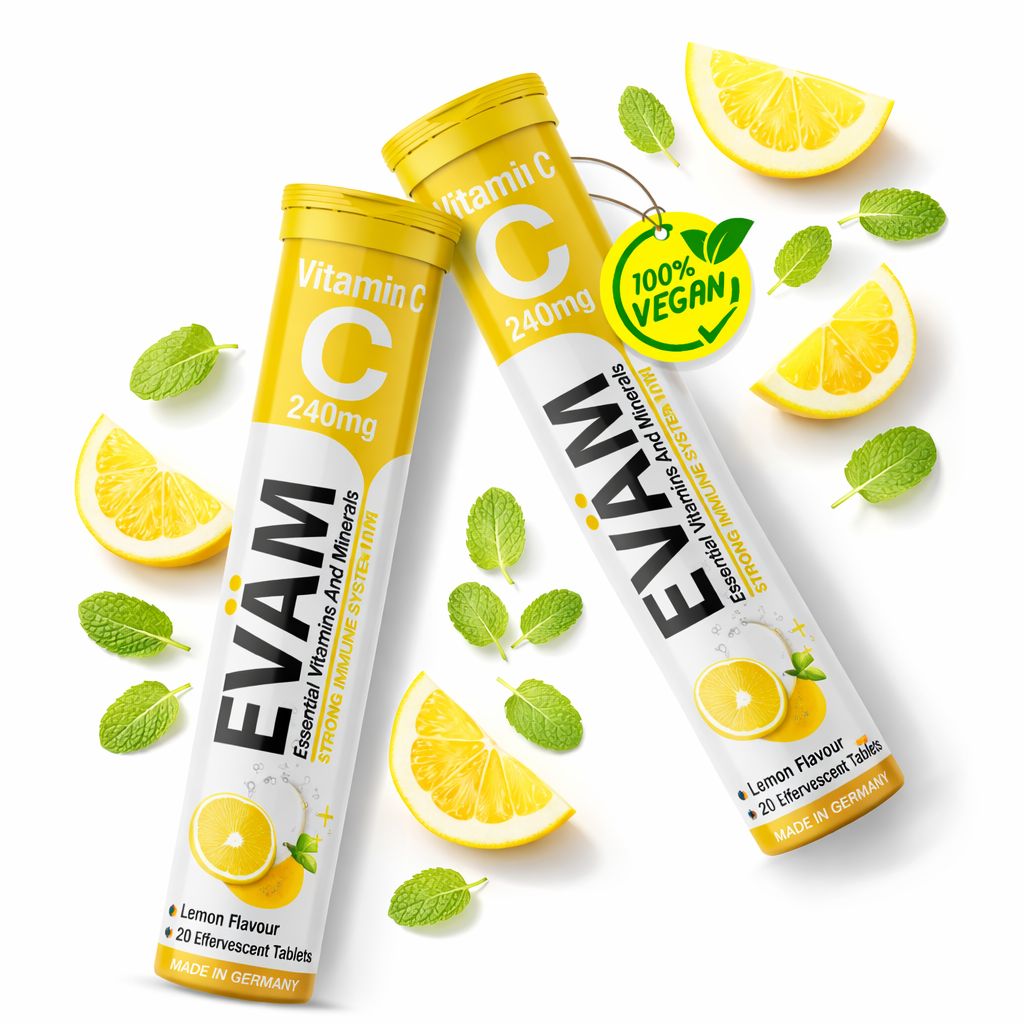 EVÄM Vitamin C Brausetabletten - 5 Set