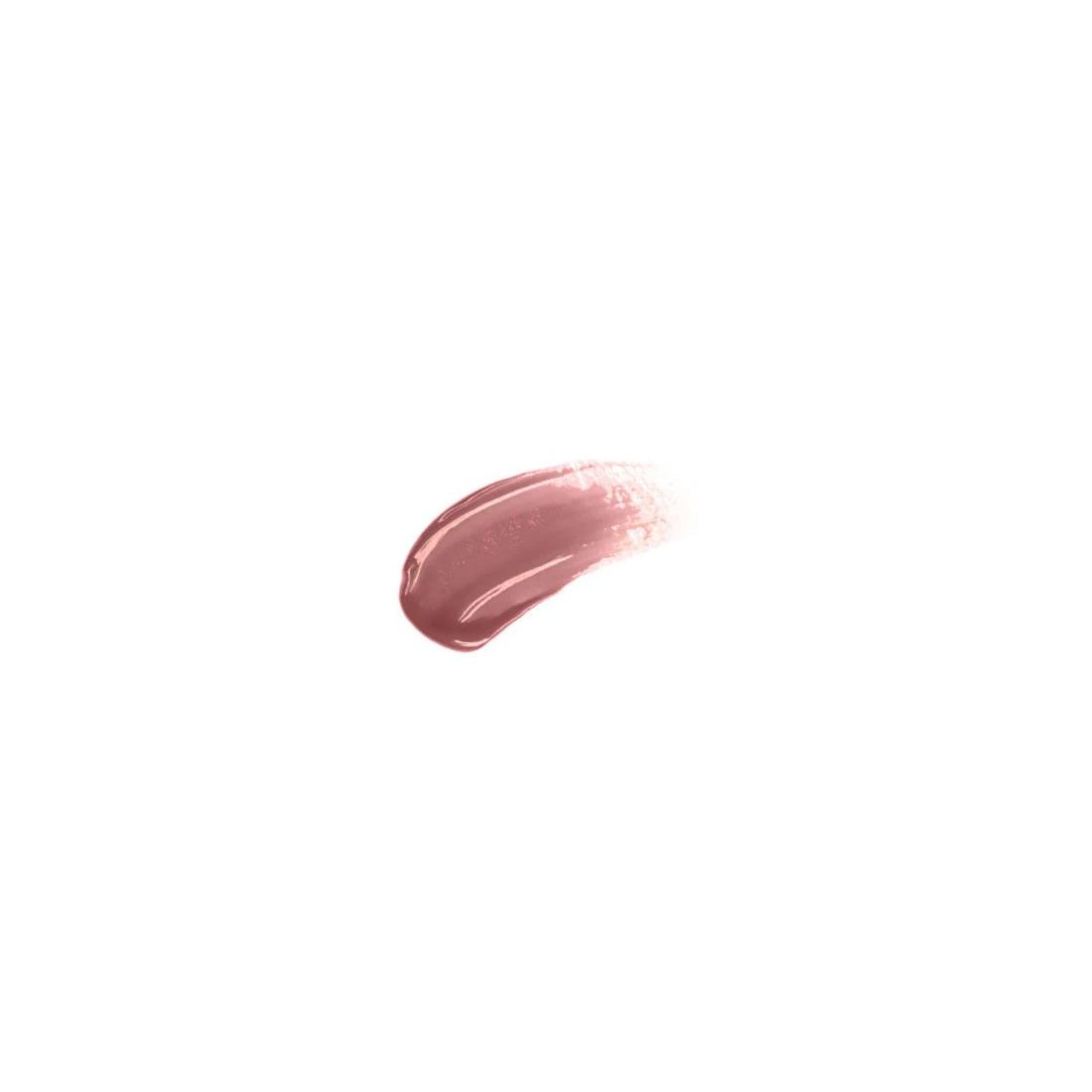 Ga-De Crystal Lights Lipgloss-Abstrich. Rosa Farbton auf weißem Hintergrund.