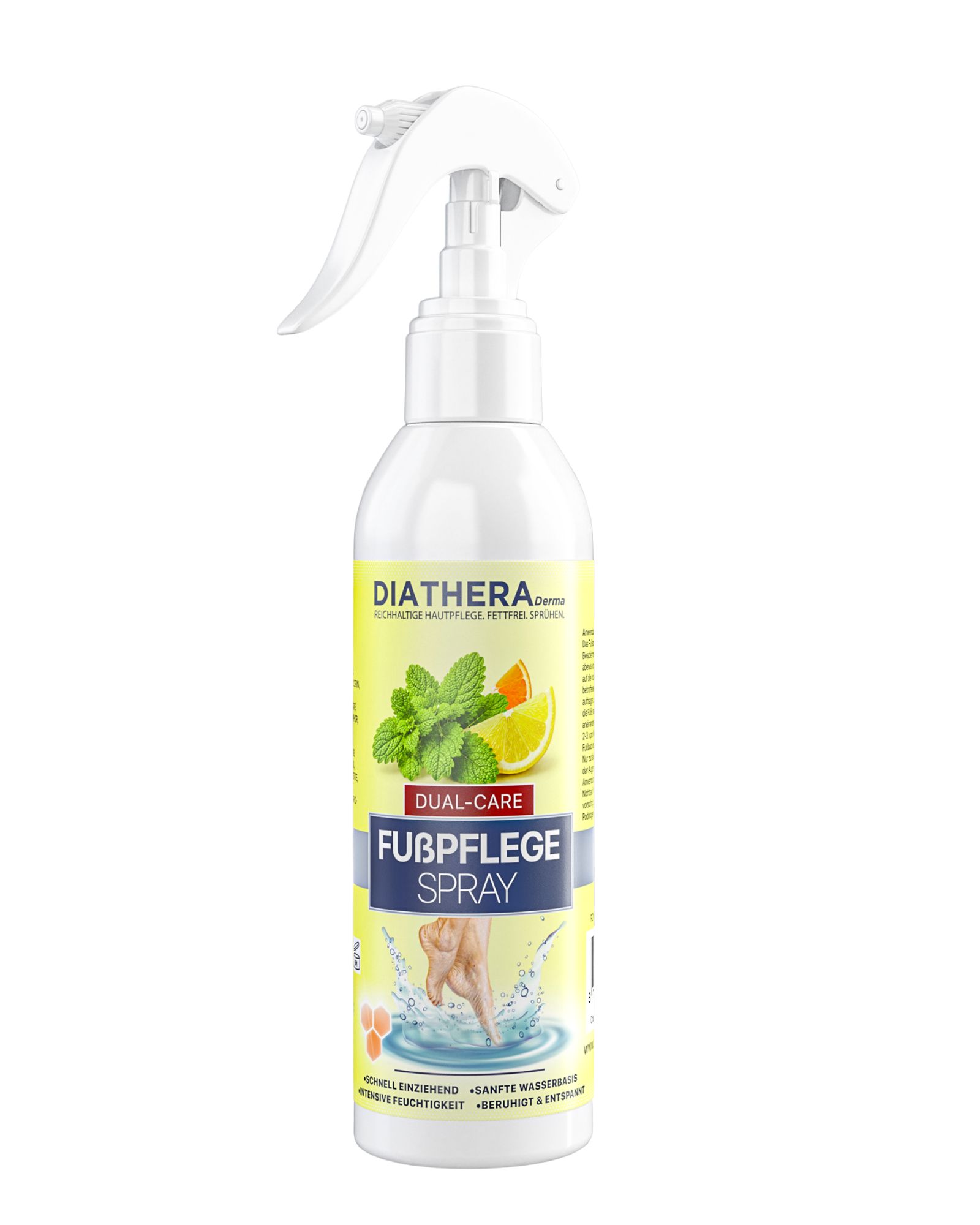 Diathera Derma Fußpflege Spray Zitronenmelisse 250 ml Fußspray