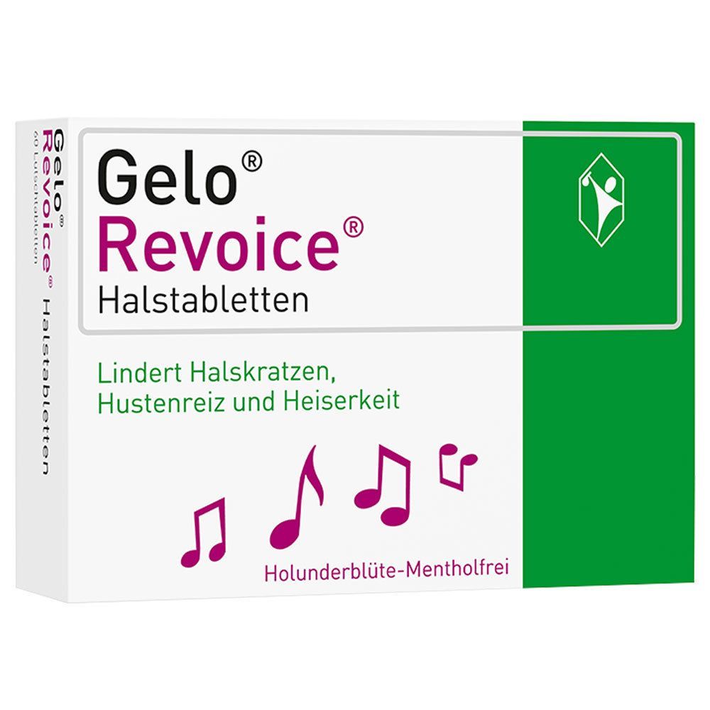 GeloRevoice Halstabletten Holunderblüte-Mentholfrei bei Heiserkeit